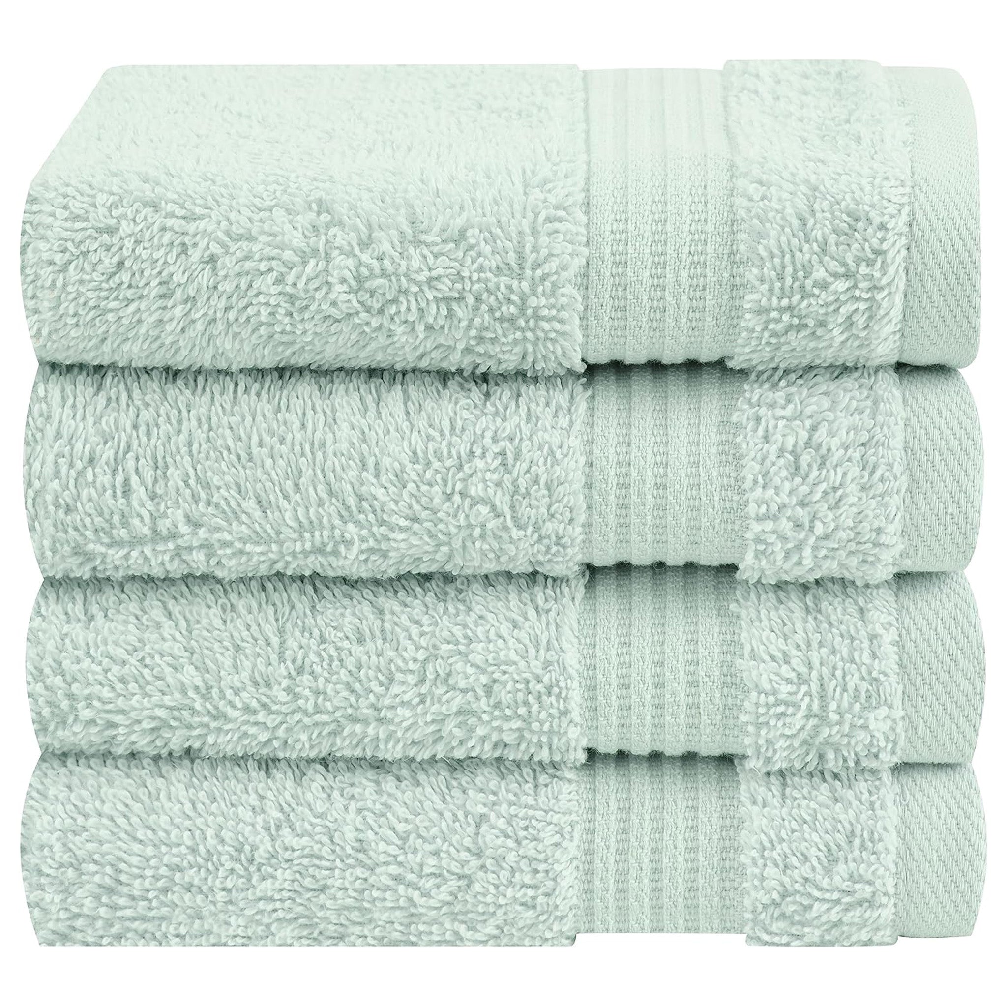 American Soft Linen Bekos 100% Cotton Turkish 4-Piece Washcloth Towel Sets, Wholesale Luxury Towels