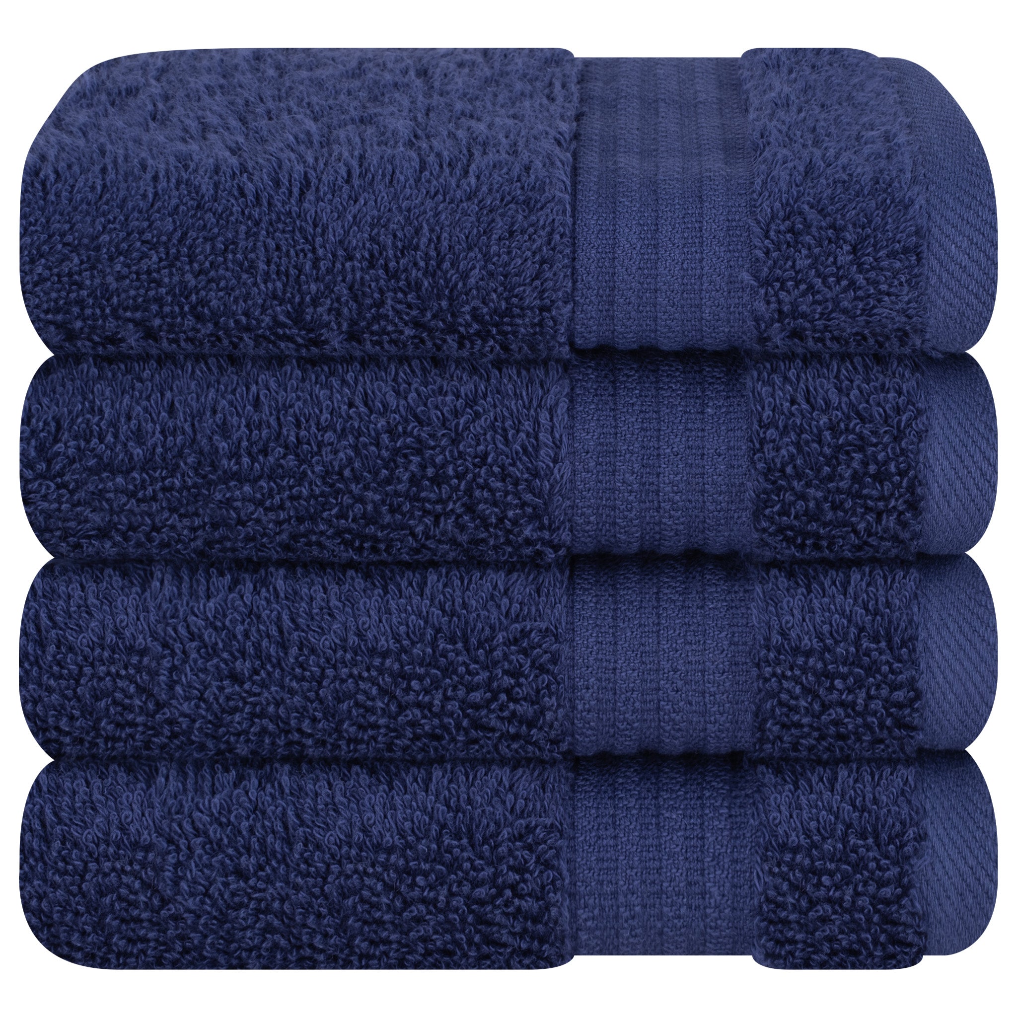 American Soft Linen Bekos 100% Cotton Turkish 4-Piece Washcloth Towel Sets, Wholesale Luxury Towels