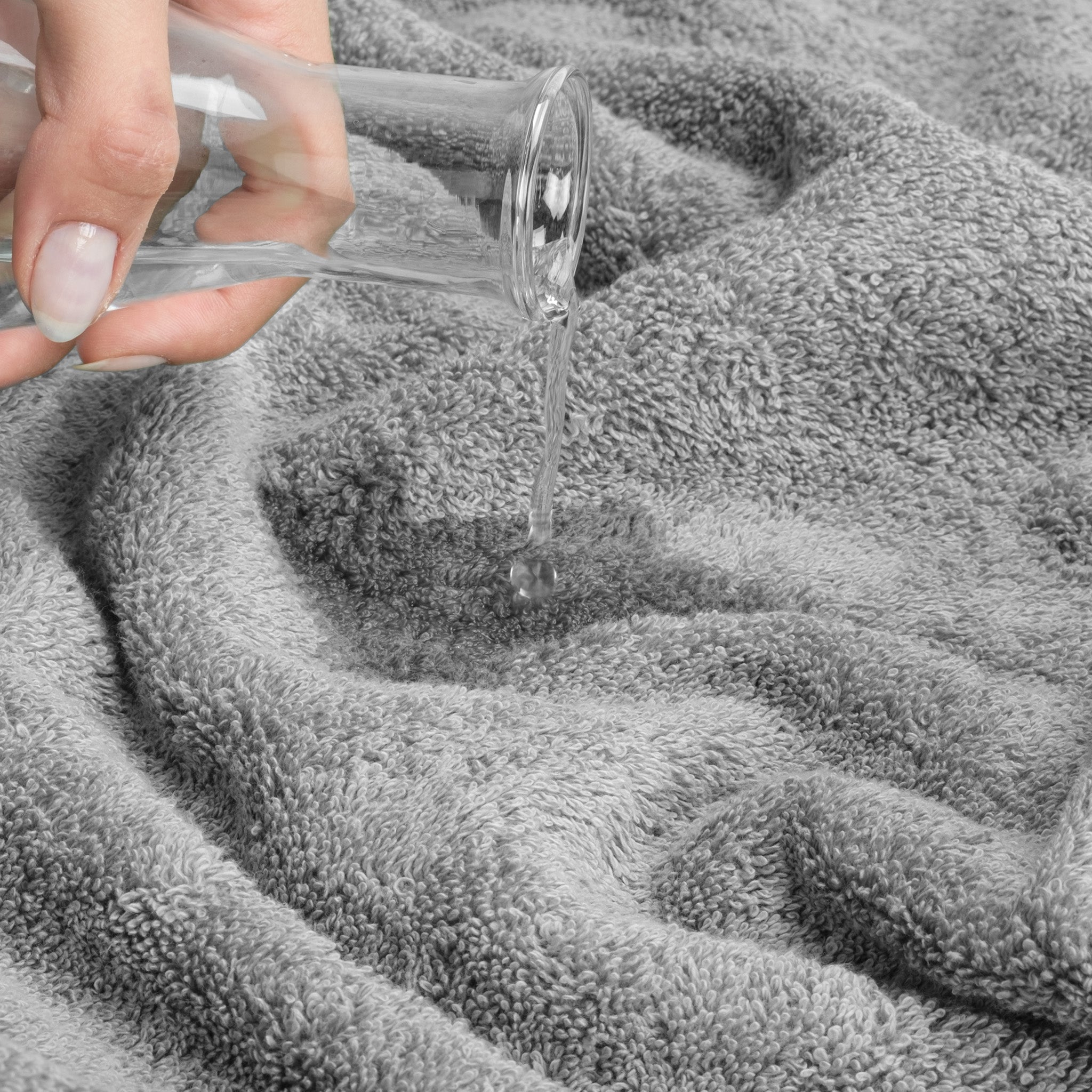 American Soft Linen Bekos 100% Cotton Turkish 4-Piece Washcloth Towel Sets, Wholesale Luxury Towels