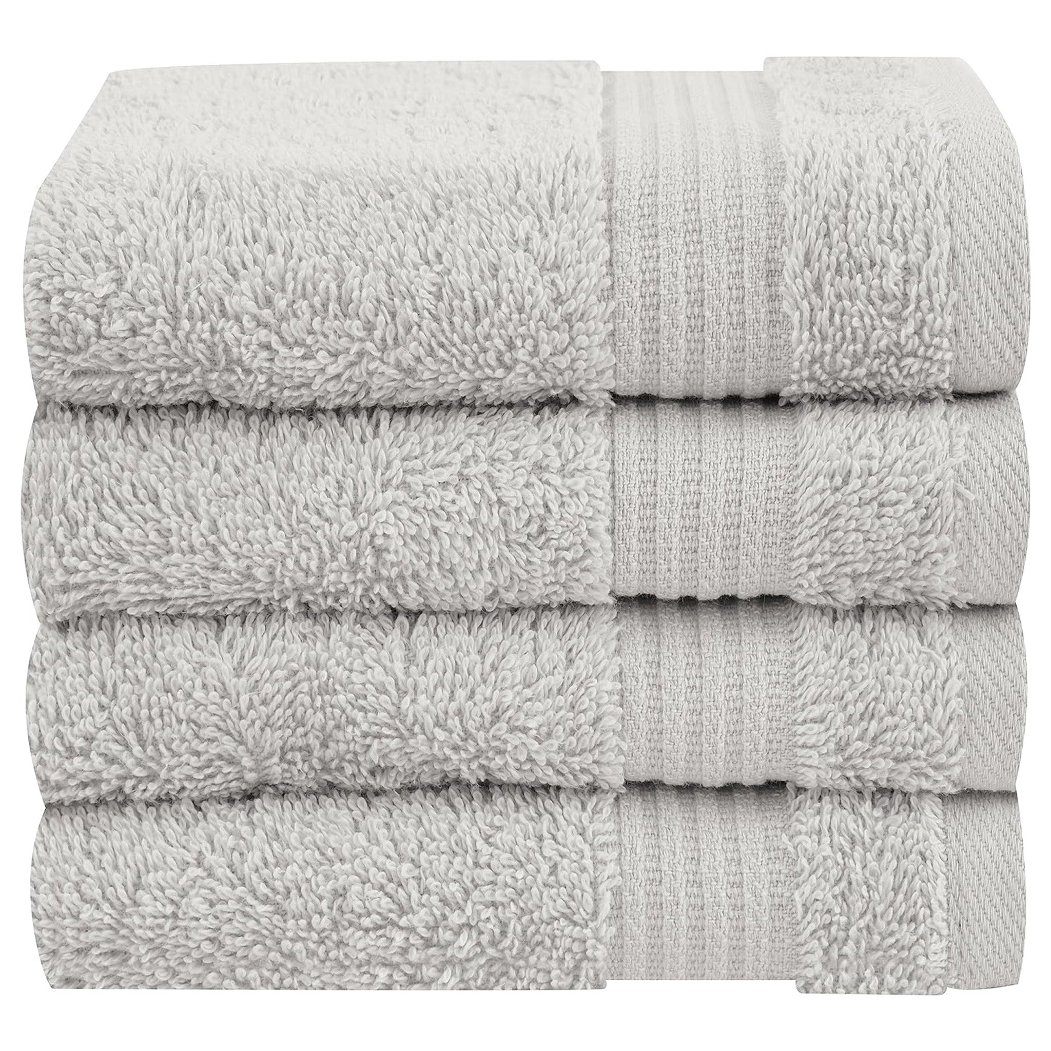 American Soft Linen Bekos 100% Cotton Turkish 4-Piece Washcloth Towel Sets, Wholesale Luxury Towels