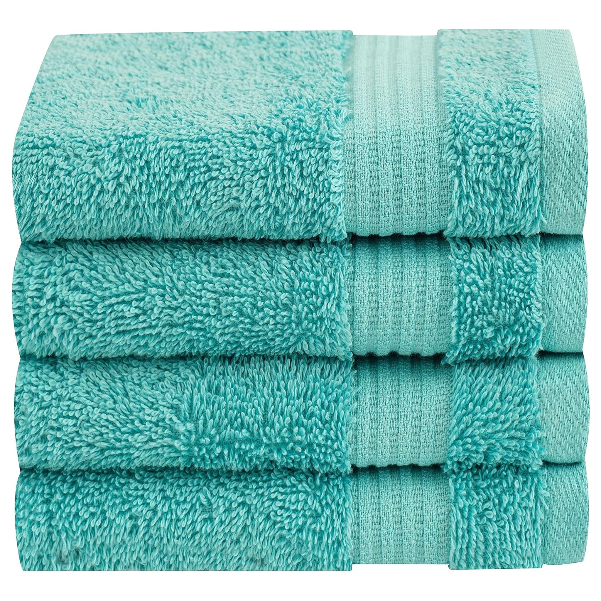 American Soft Linen Bekos 100% Cotton Turkish 4-Piece Washcloth Towel Sets, Wholesale Luxury Towels