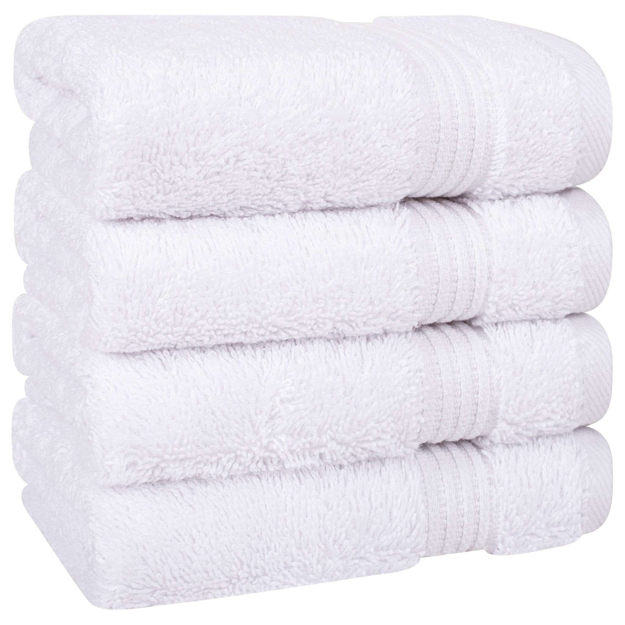 American Soft Linen Bekos 100% Cotton Turkish 4-Piece Washcloth Towel Sets, Wholesale Luxury Towels
