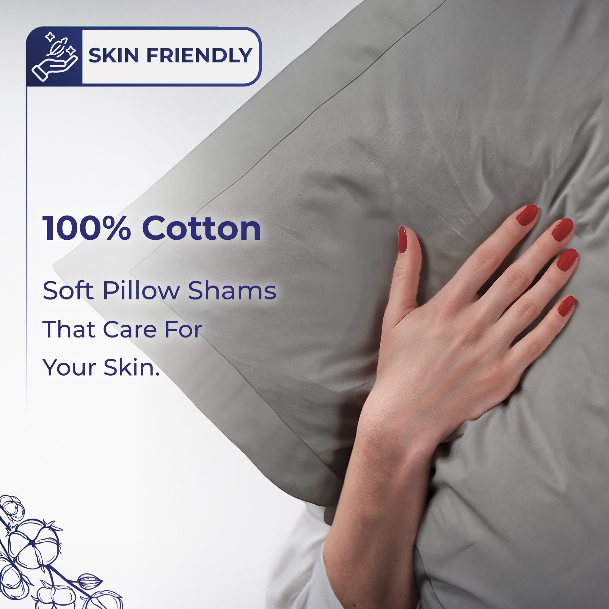 American Soft Linen Luxury 100% Cotton Sateen Weave Duvet Cover Set, 1 Duvet Cover and 2 Pillow Shams, Machine Washable 3 Piece Bedding Sets