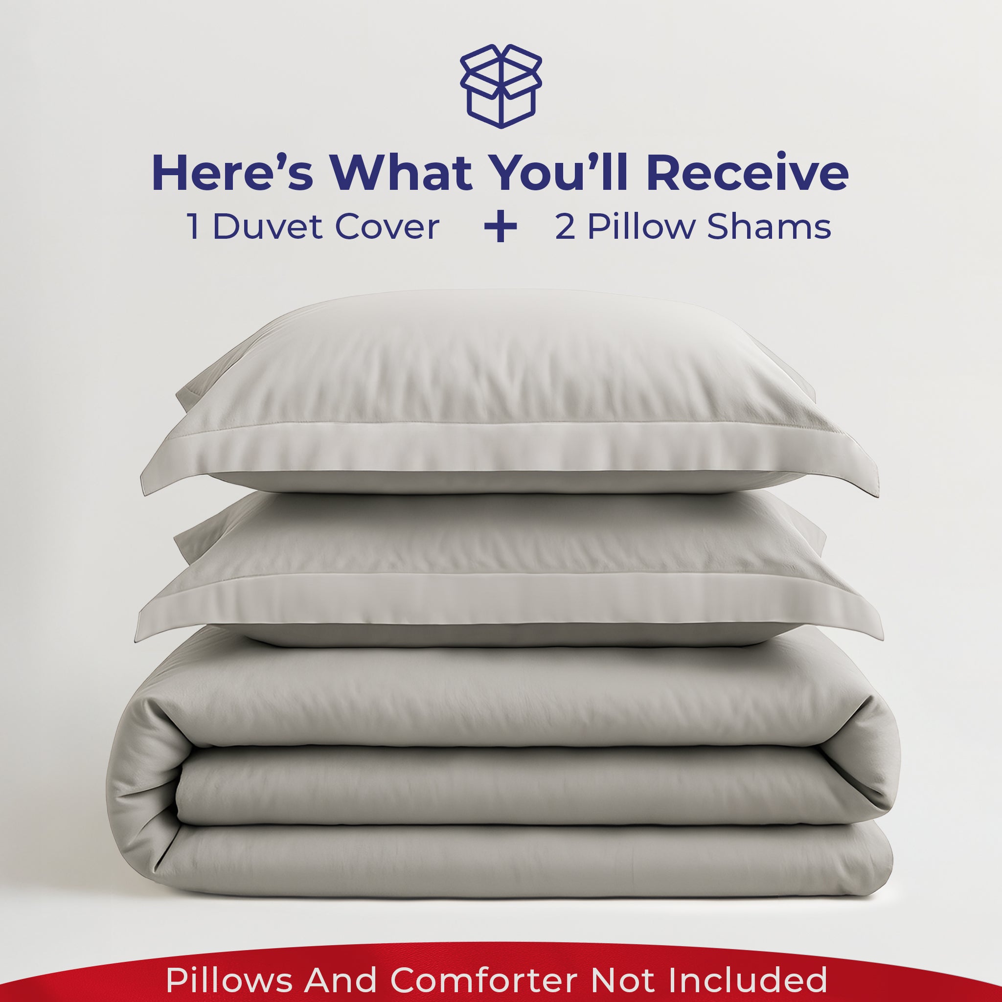 American Soft Linen Luxury 100% Cotton Sateen Weave Duvet Cover Set, 1 Duvet Cover and 2 Pillow Shams, Machine Washable 3 Piece Bedding Sets