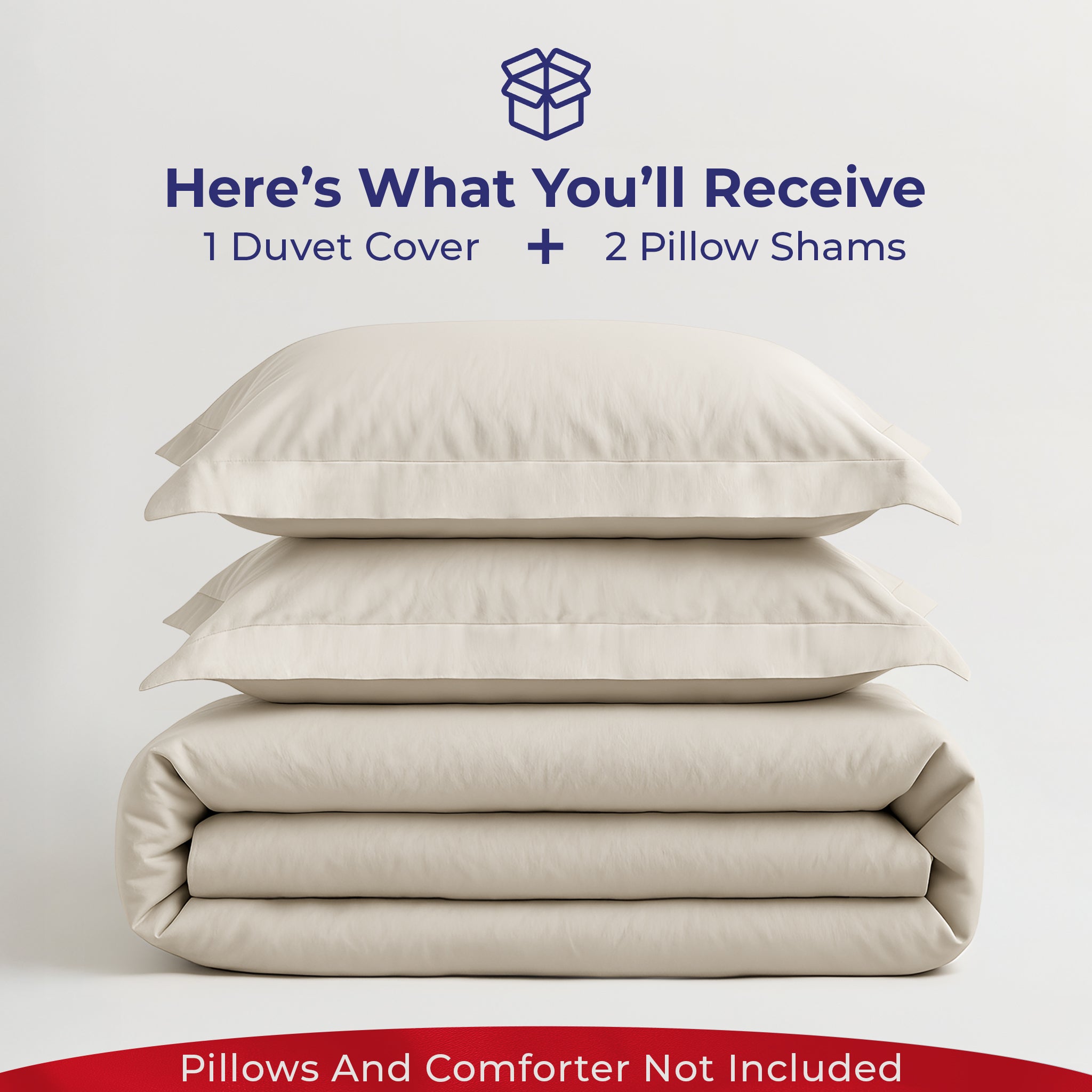 American Soft Linen Luxury 100% Cotton Sateen Weave Duvet Cover Set, 1 Duvet Cover and 2 Pillow Shams, Machine Washable 3 Piece Bedding Sets