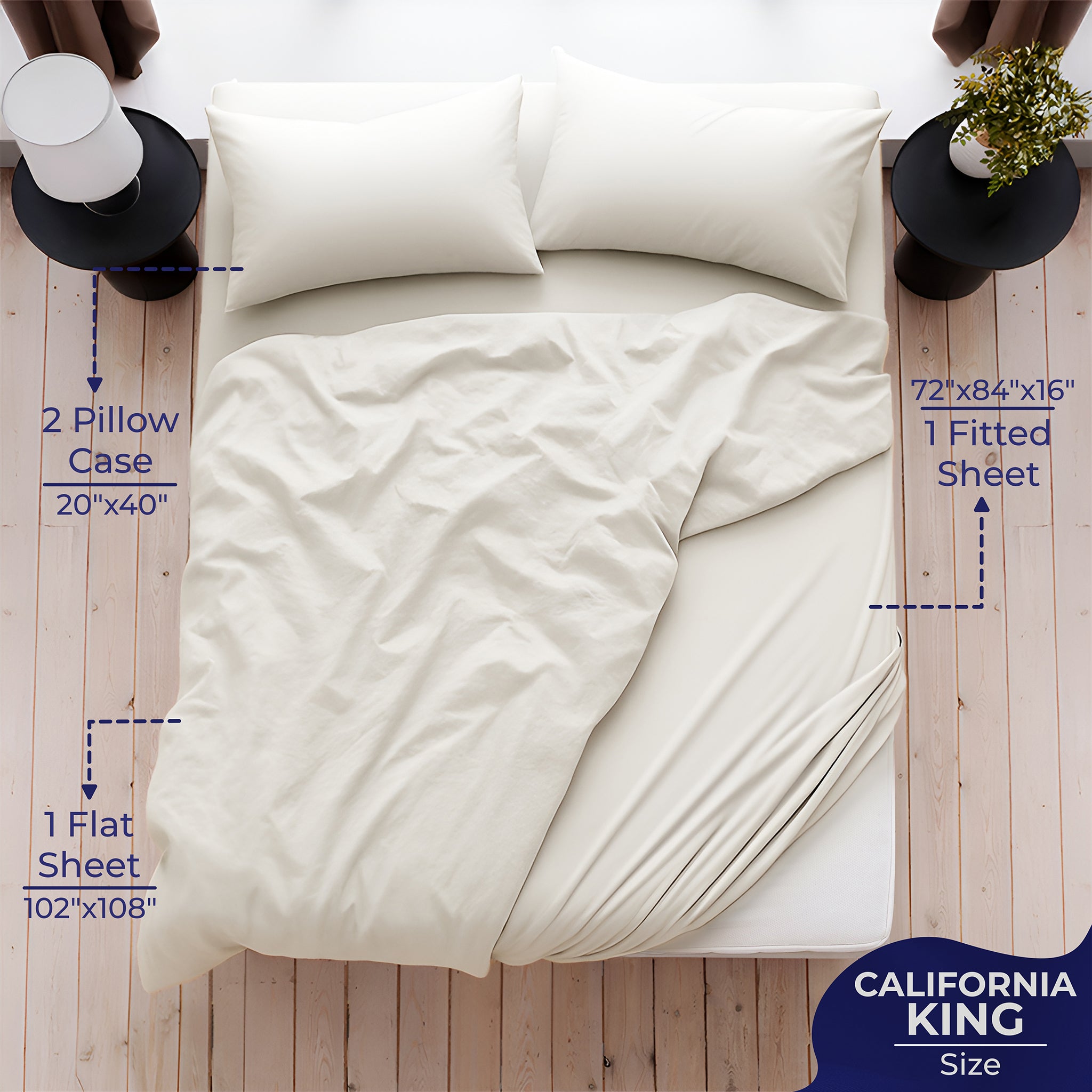 American Soft Linen Luxury 100% Cotton Sateen Weave Sheets Set - Wholesale Bed Sheet Sets