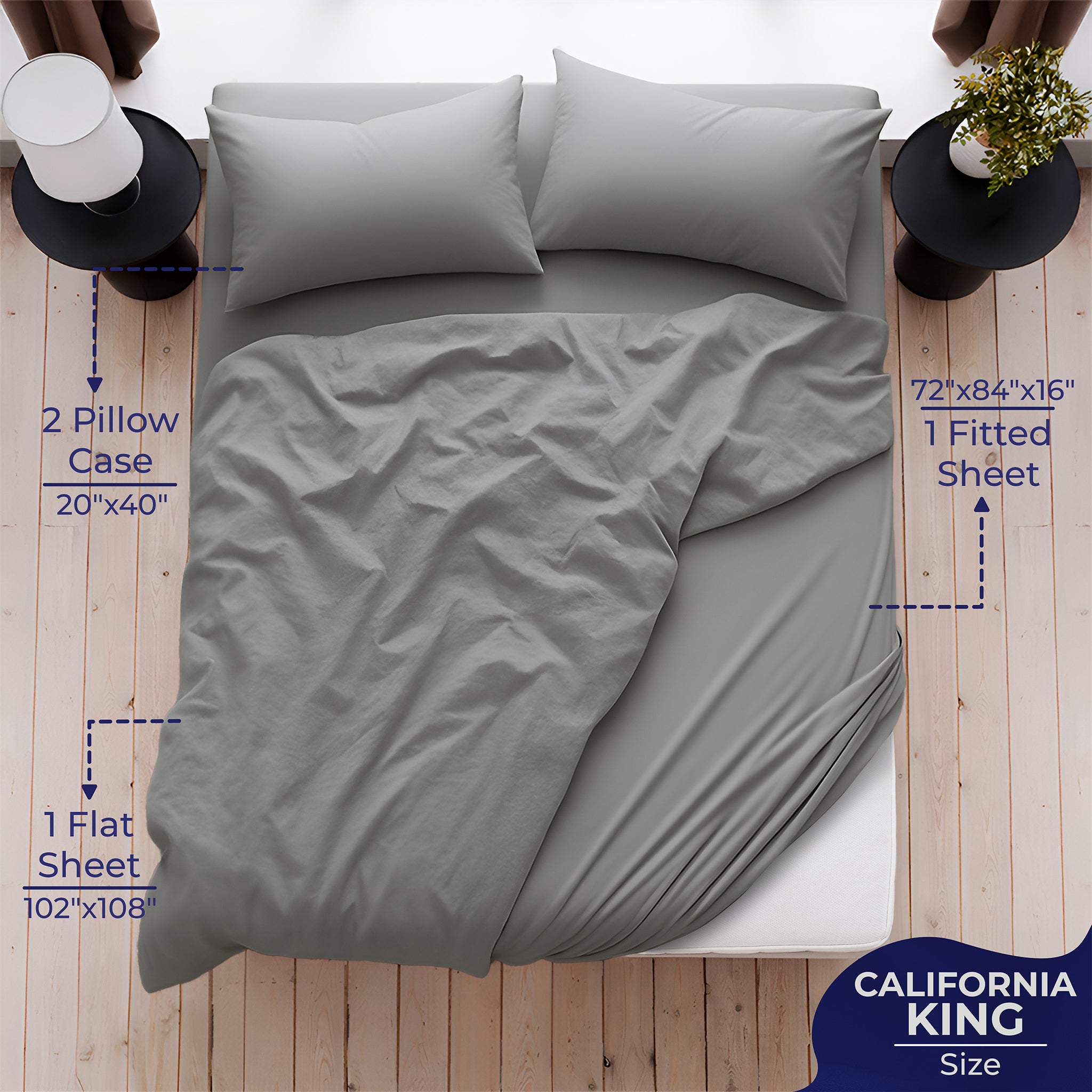 American Soft Linen Luxury 100% Cotton Sateen Weave Sheets Set - Wholesale Bed Sheet Sets