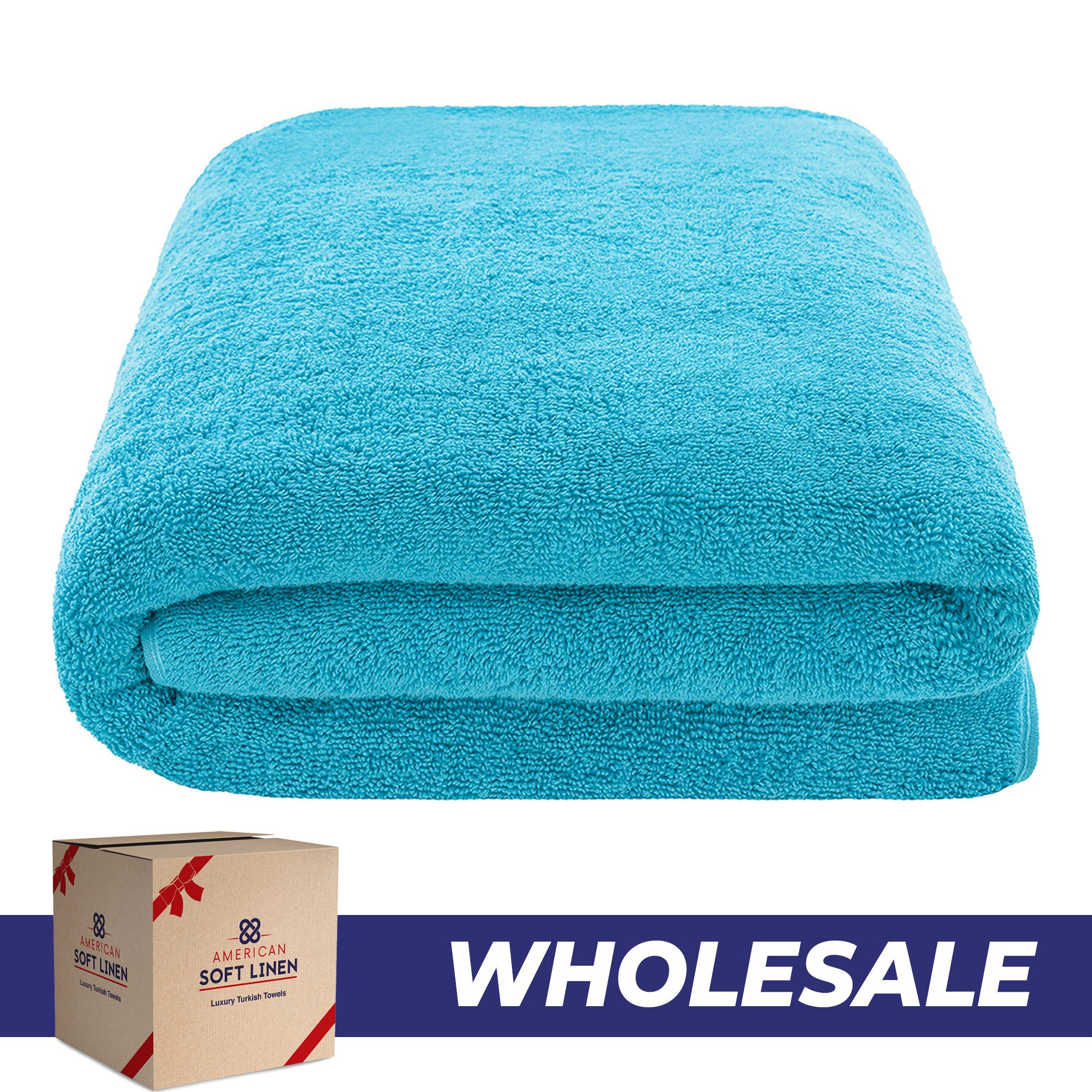 40x80 Oversized Bath Sheets – 12 Pack | Premium 600 GSM Cotton