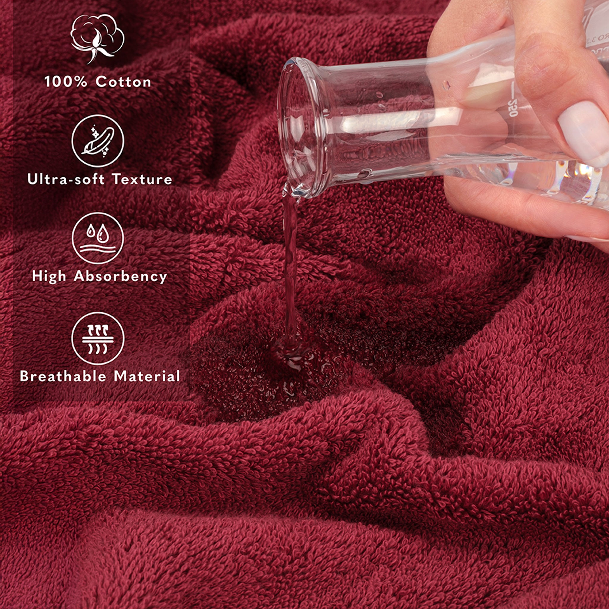 40x80 Oversized Bath Sheets – 12 Pack | Premium 600 GSM Cotton