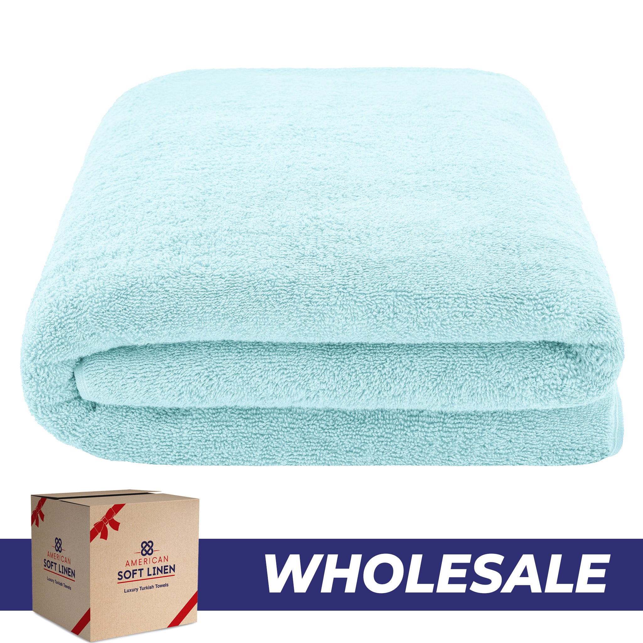 40x80 Oversized Bath Sheets – 12 Pack | Premium 600 GSM Cotton