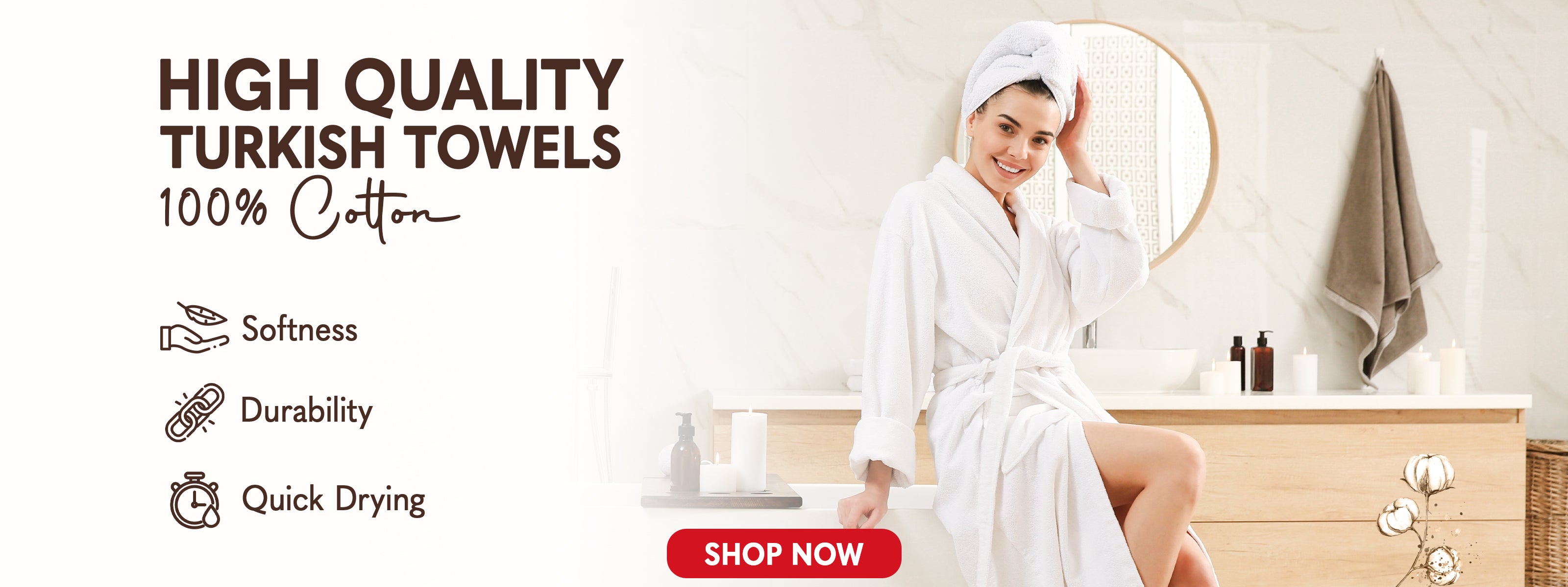 High Quality Turkish Towels 100% Cotton | Premium Bath Towels | American Soft Linen