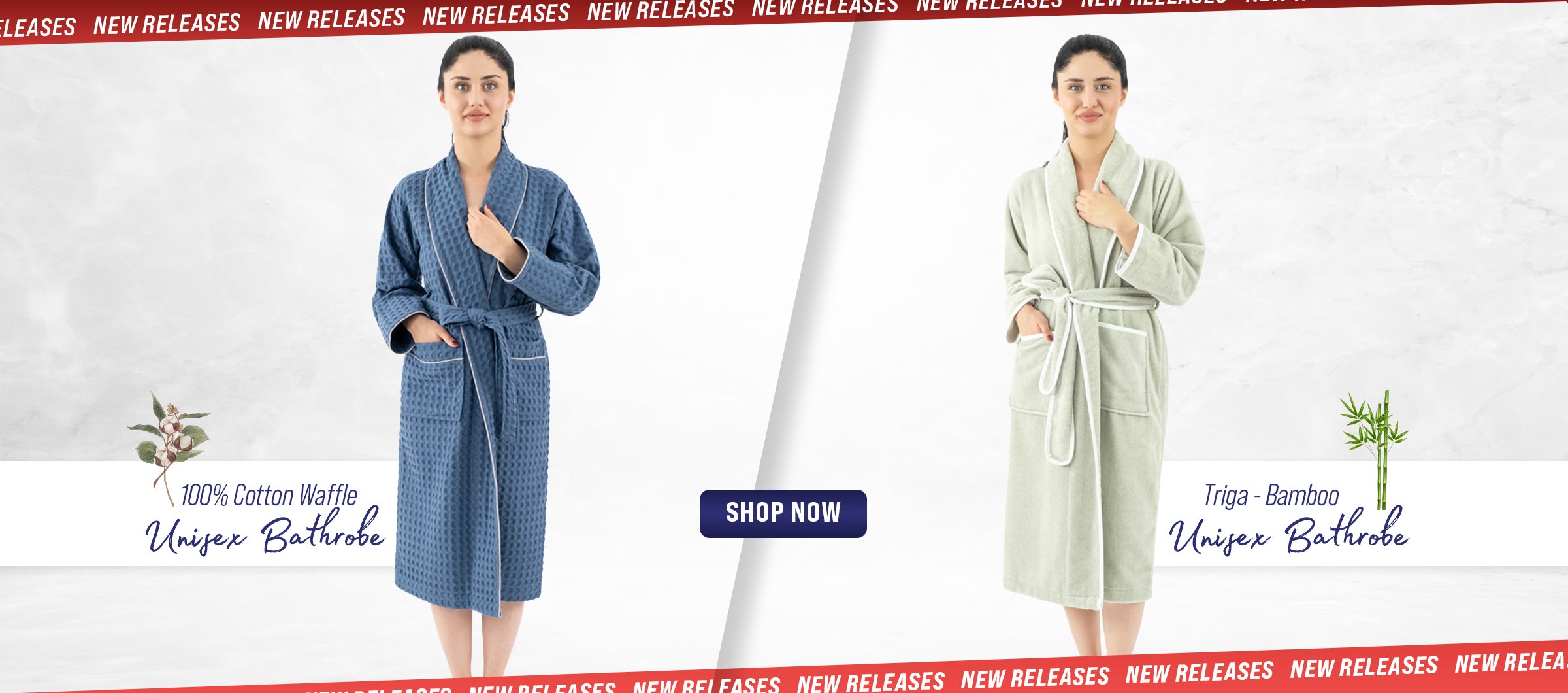 New Releases Bathrobes | American Soft Linen