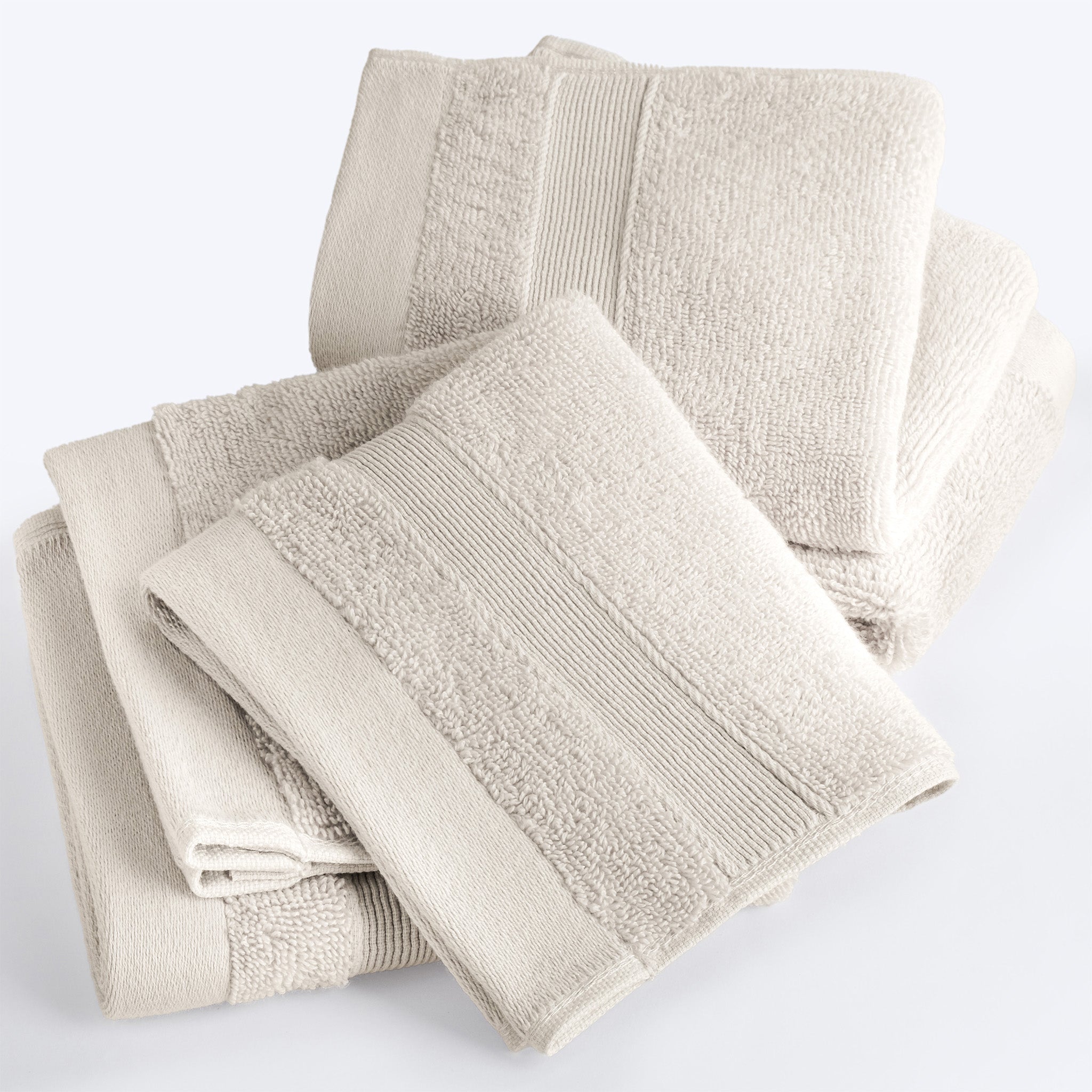 SIENA 4-Piece Turkish Cotton Luxury Washcloths Set – 700 GSM