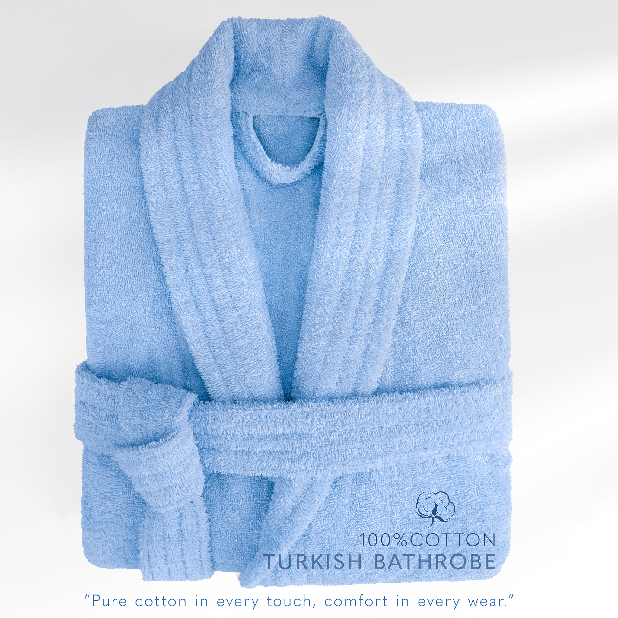 American Soft Linen Luxury Men’s Robe – 100% Cotton, Quick Dry, Turkish Bathrobe for Wholesale