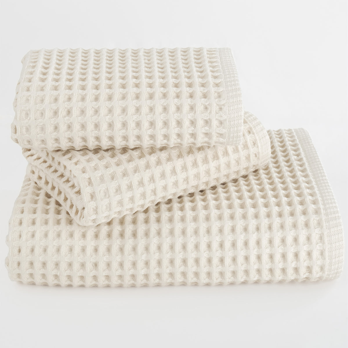 American Soft Linen 100% Cotton Waffle 3 Piece Turkish Towels Set