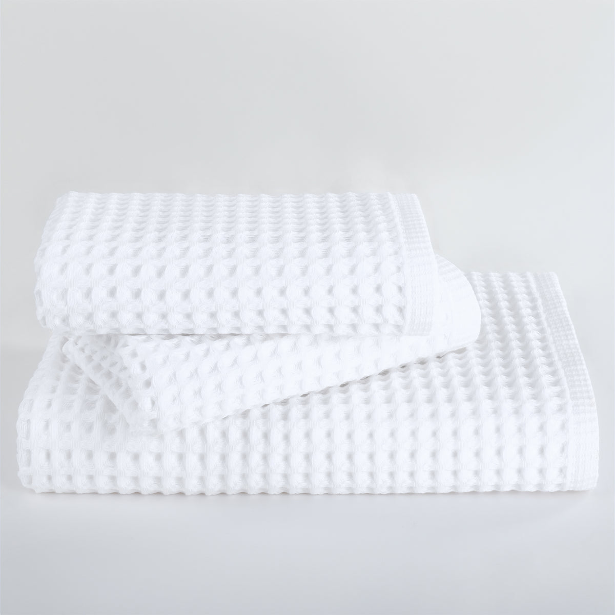 American Soft Linen 100% Cotton Waffle 3 Piece Turkish Towels Set