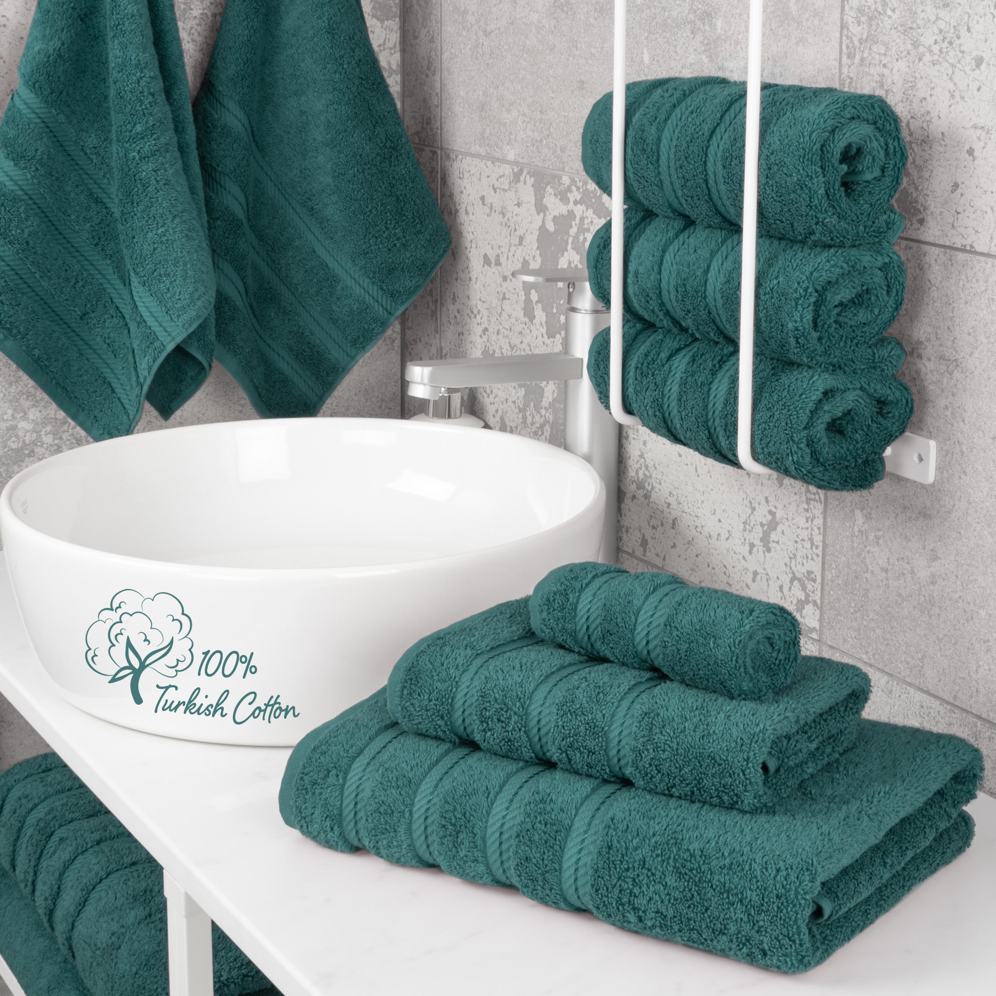 American Soft Linen 3 Piece Luxury Hotel Towel Set 20 set case pack colonial-blue-2