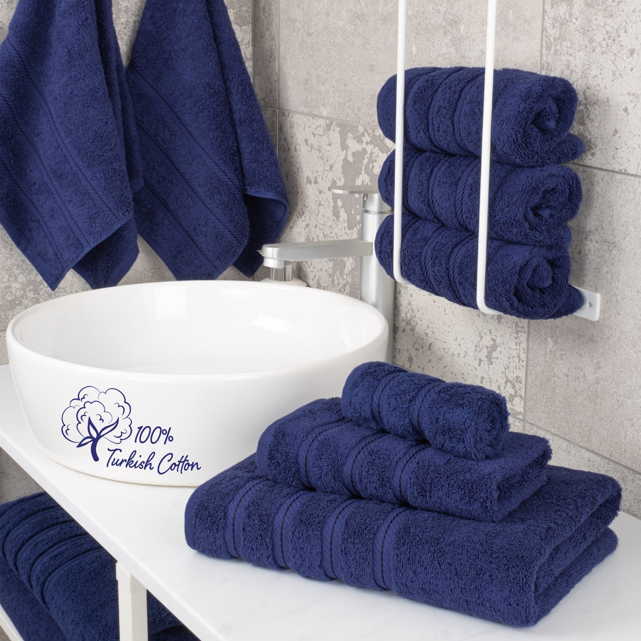 American Soft Linen 3 Piece Luxury Hotel Towel Set 20 set case pack navy-blue-2