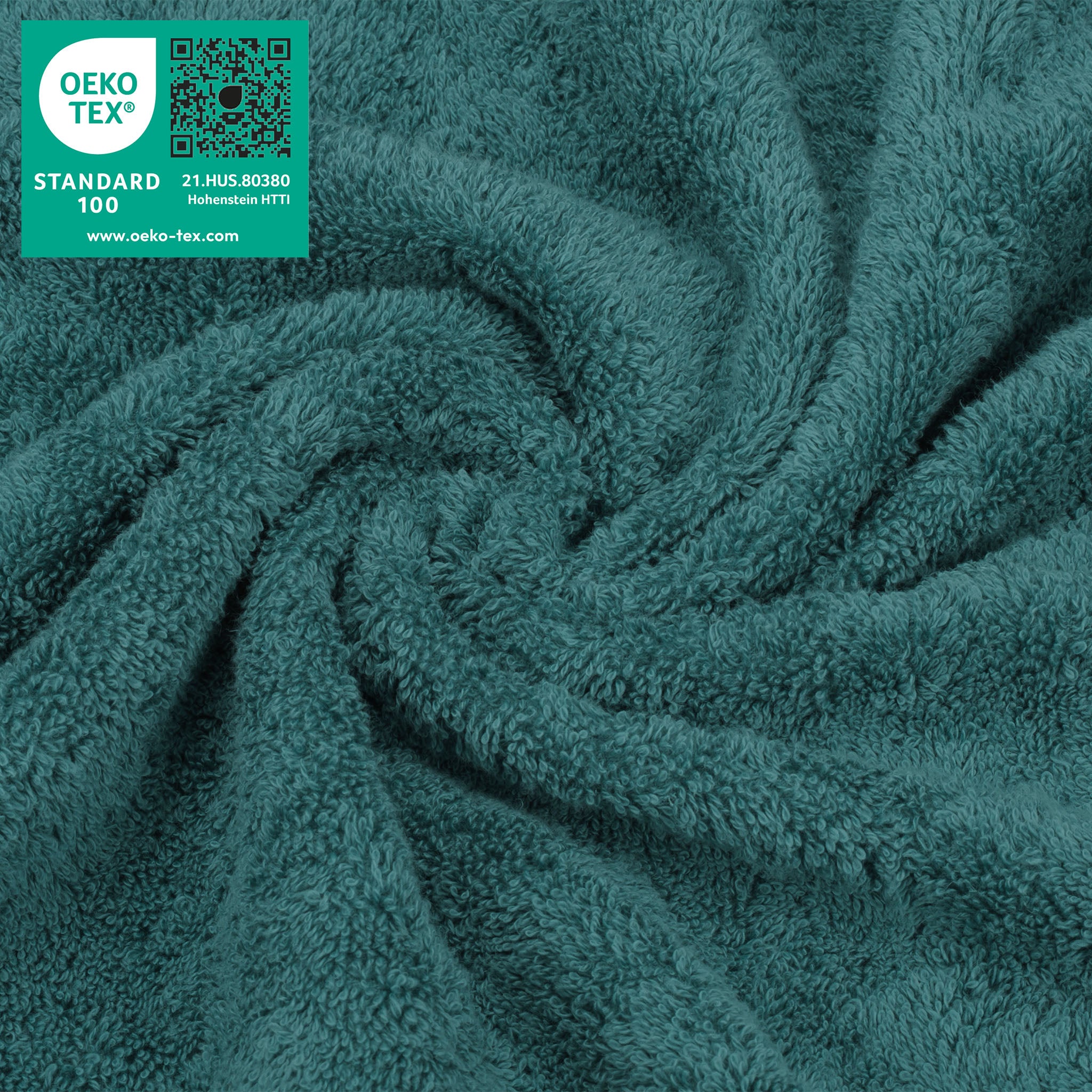  American Soft Linen 100% Turkish Cotton 4 Piece Washcloth Set - Wholesale - colonial-blue-3