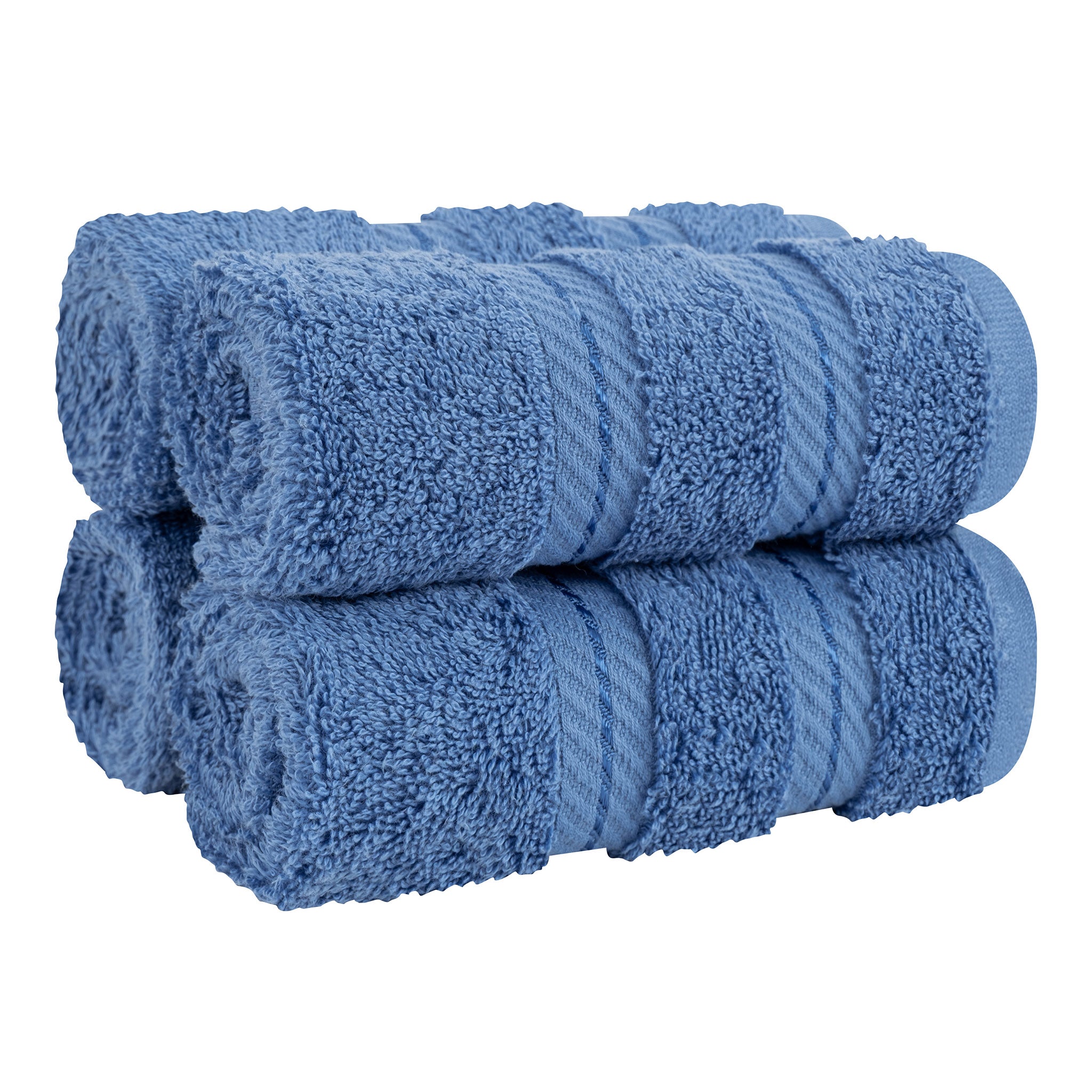  American Soft Linen 100% Turkish Cotton 4 Piece Washcloth Set - Wholesale - electric-blue-1