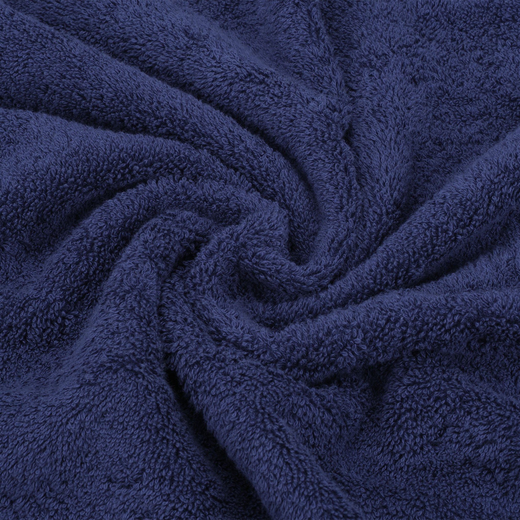American Soft Linen 100% Turkish Cotton 6 Piece Towel Set Wholesale navy-blue-7