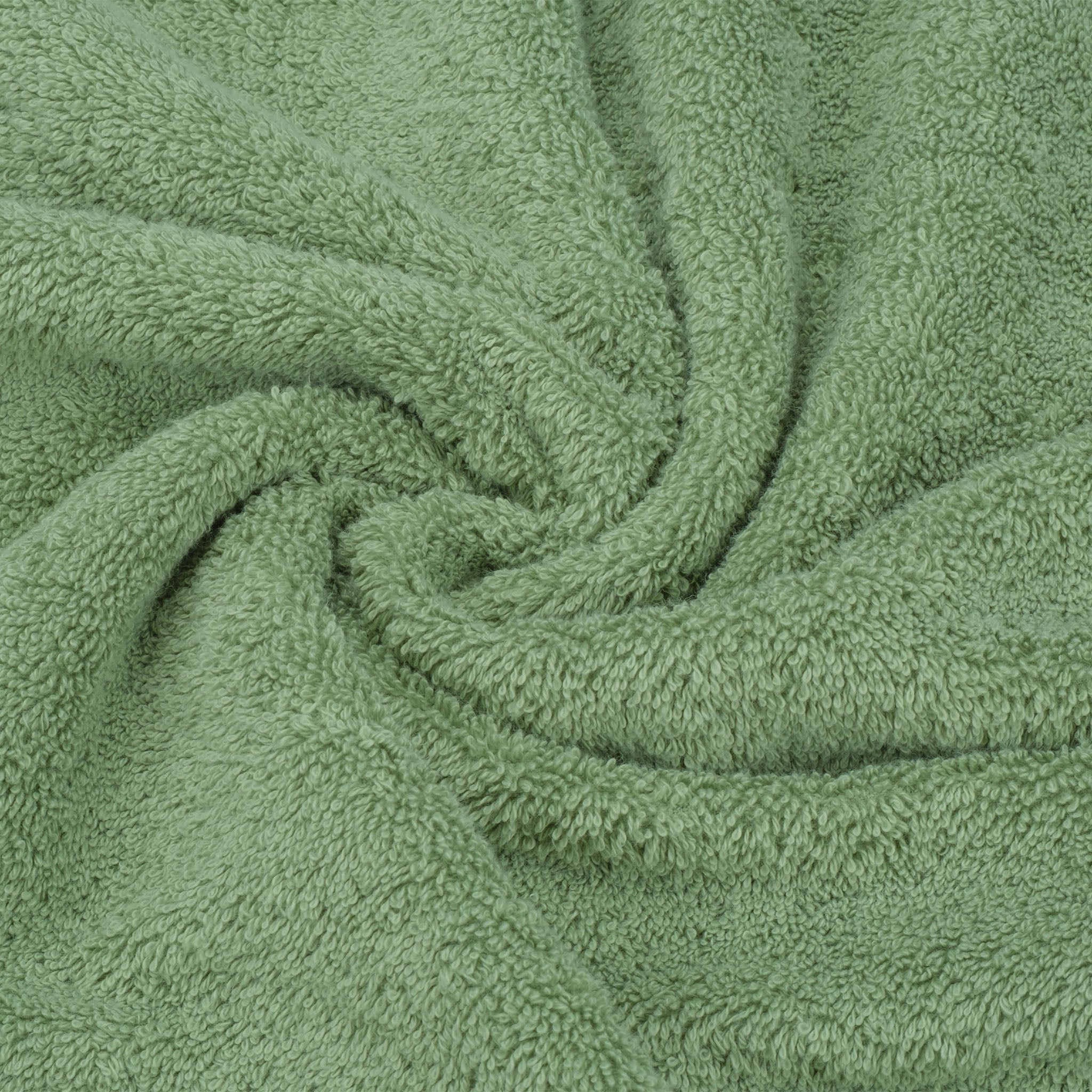 American Soft Linen 100% Turkish Cotton 6 Piece Towel Set Wholesale sage-green-7