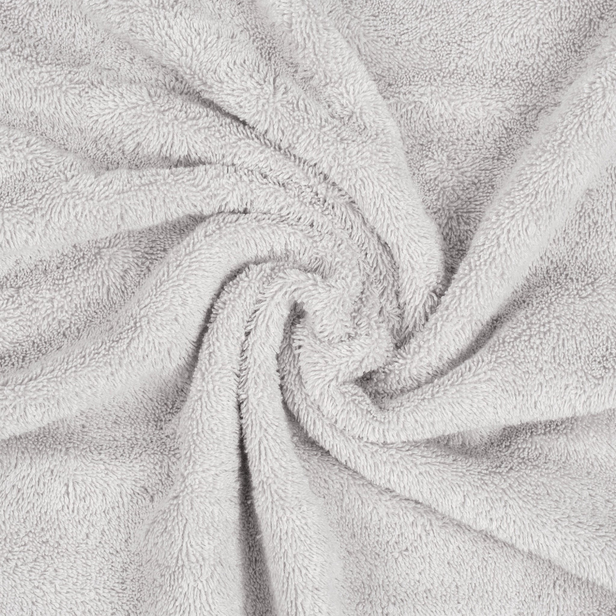 American Soft Linen 100% Turkish Cotton 6 Piece Towel Set Wholesale silver-gray-7