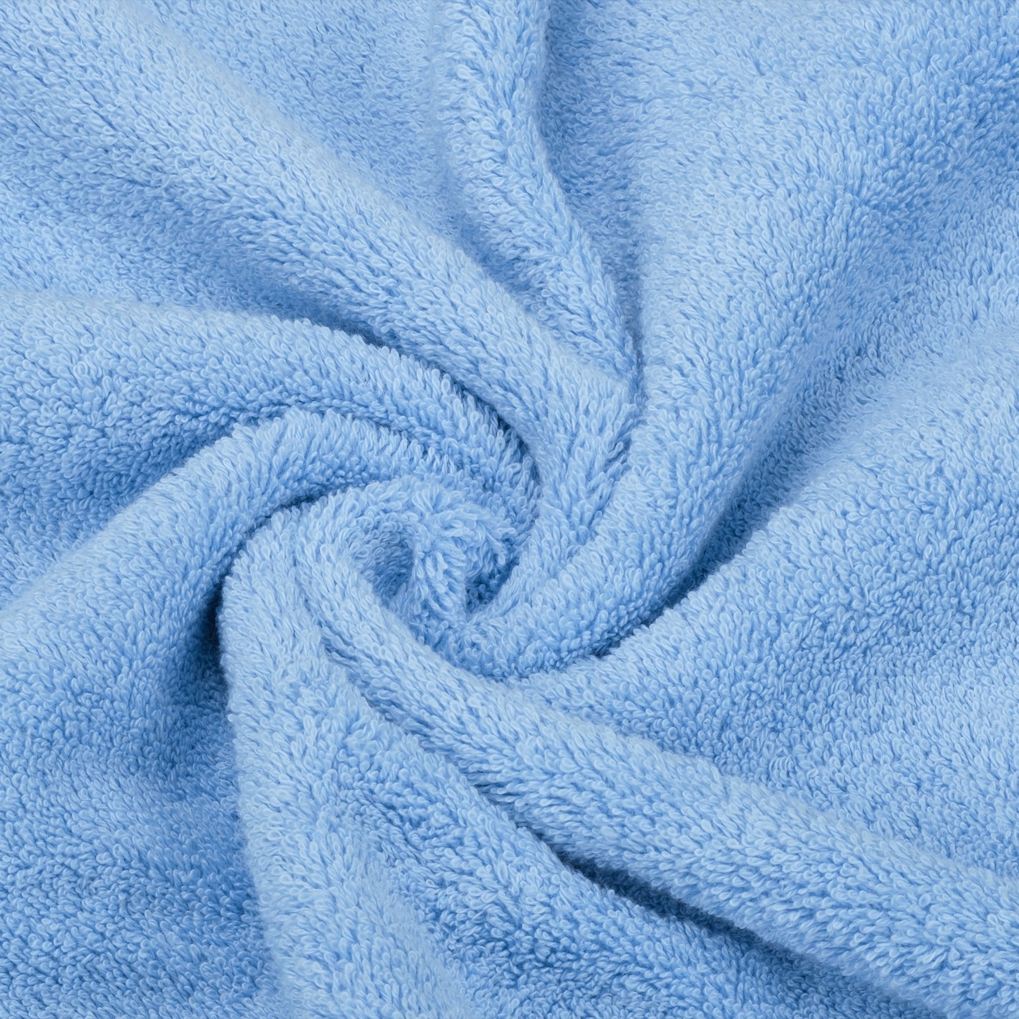 American Soft Linen 100% Turkish Cotton 6 Piece Towel Set Wholesale sky-blue-7