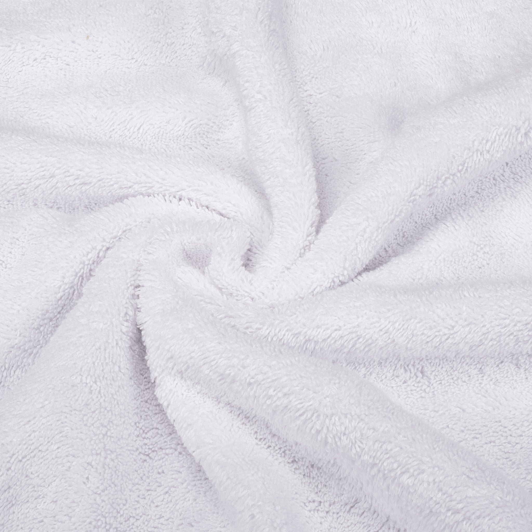 American Soft Linen 100% Turkish Cotton 6 Piece Towel Set Wholesale white-7