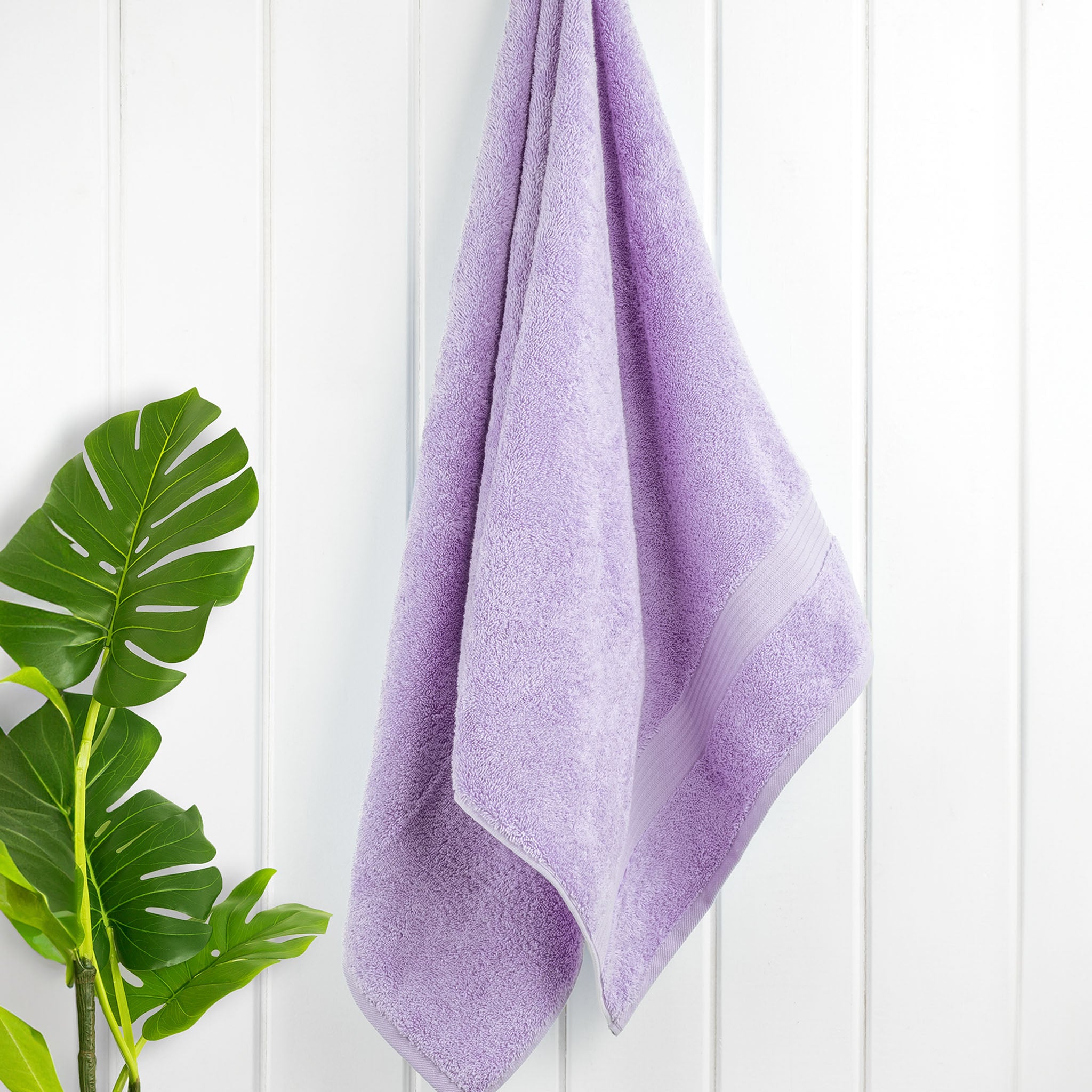 American Soft Linen Bekos 100% Cotton Turkish Towels, 4 Piece Bath Towel Set -lilac-02