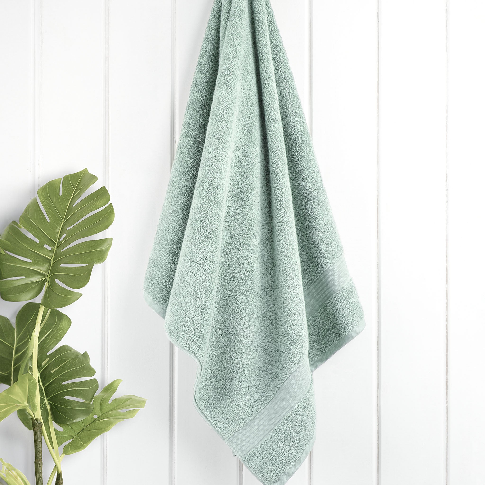 American Soft Linen Bekos 100% Cotton Turkish Towels, 4 Piece Bath Towel Set -mint-02