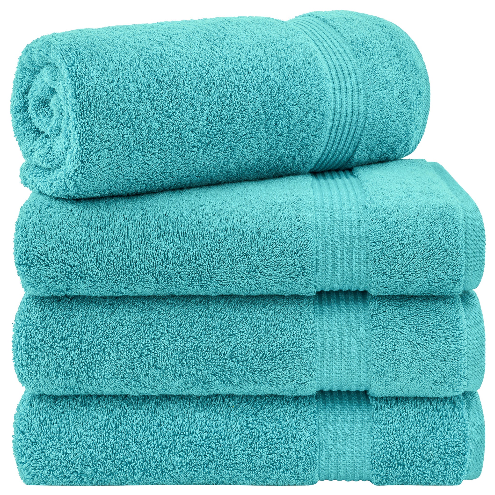 4 Towel Set - 13 store Colors to Choose From - %100 Turkish Cotton Beach Bath Towel