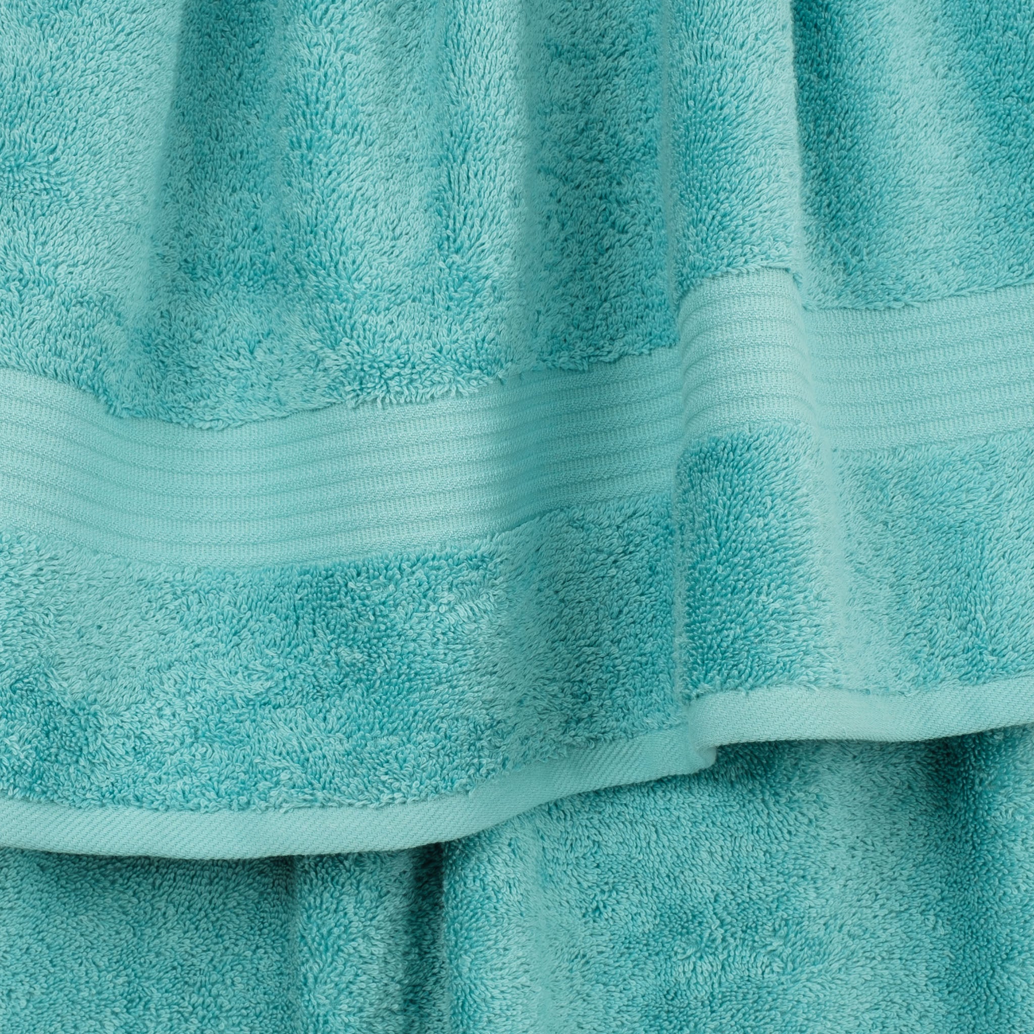 American Soft Linen Bekos 100% Cotton Turkish Towels, 4 Piece Bath Towel Set -turquoise-blue-03