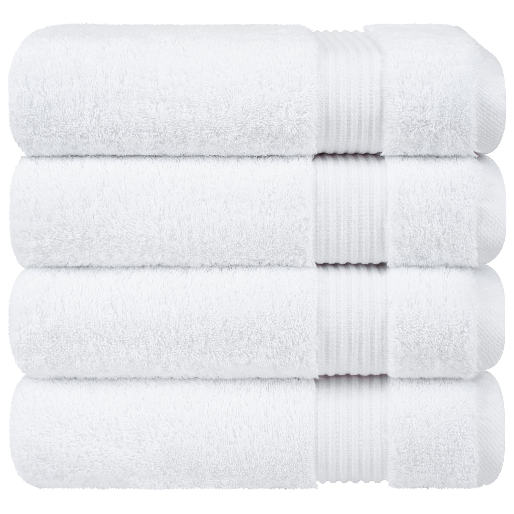 American Soft Linen Bekos 100% Cotton Turkish Towels, 4 Piece Bath Towel Set -turquoise-white-06