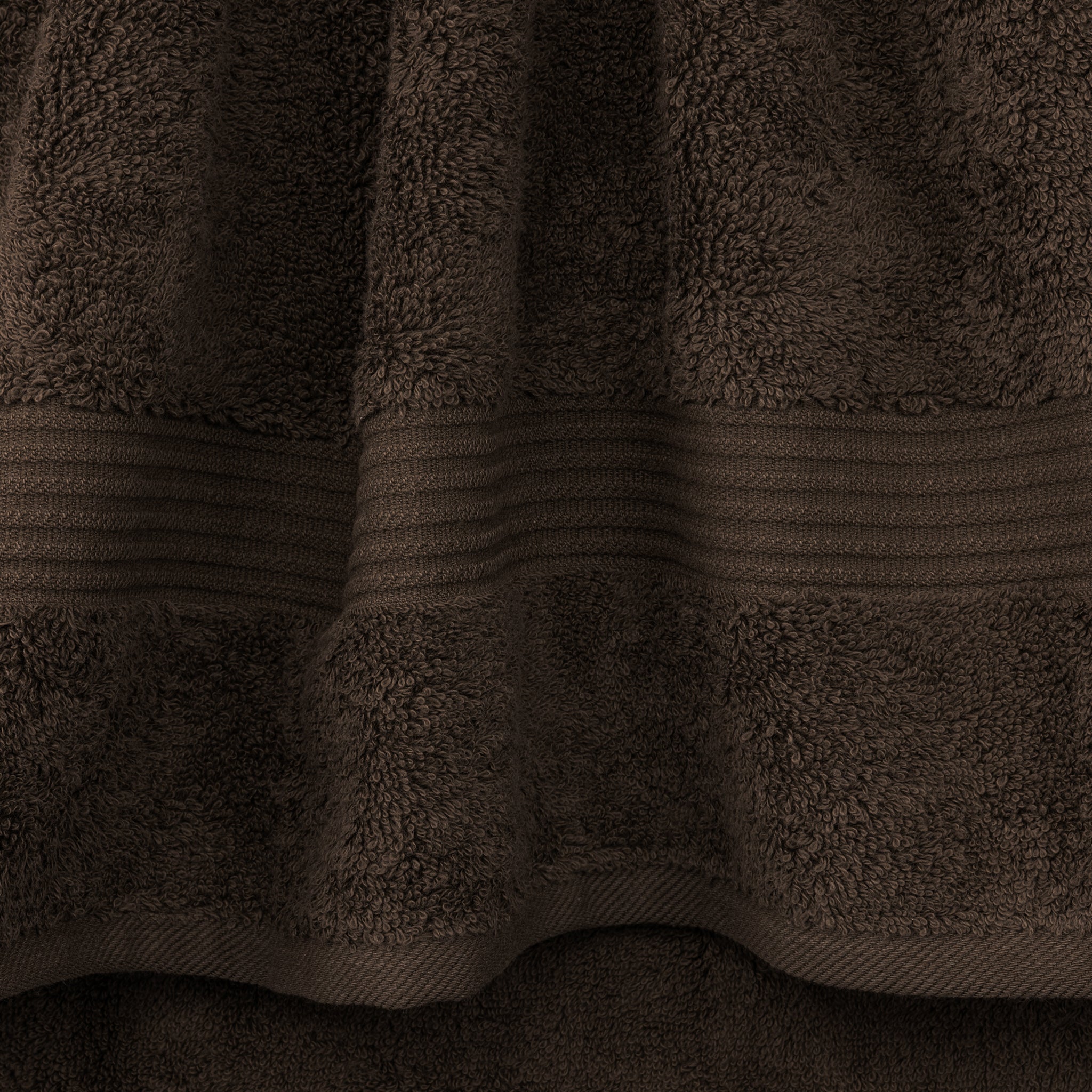 American Soft Linen Bekos 100% Cotton Turkish Towels, 4 Piece Hand Towel Set -brown-03