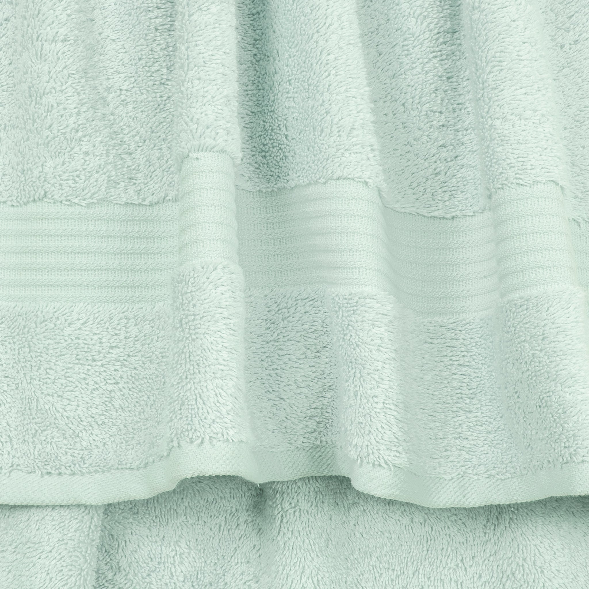 American Soft Linen Bekos 100% Cotton Turkish Towels, 4 Piece Hand Towel Set -mint-03