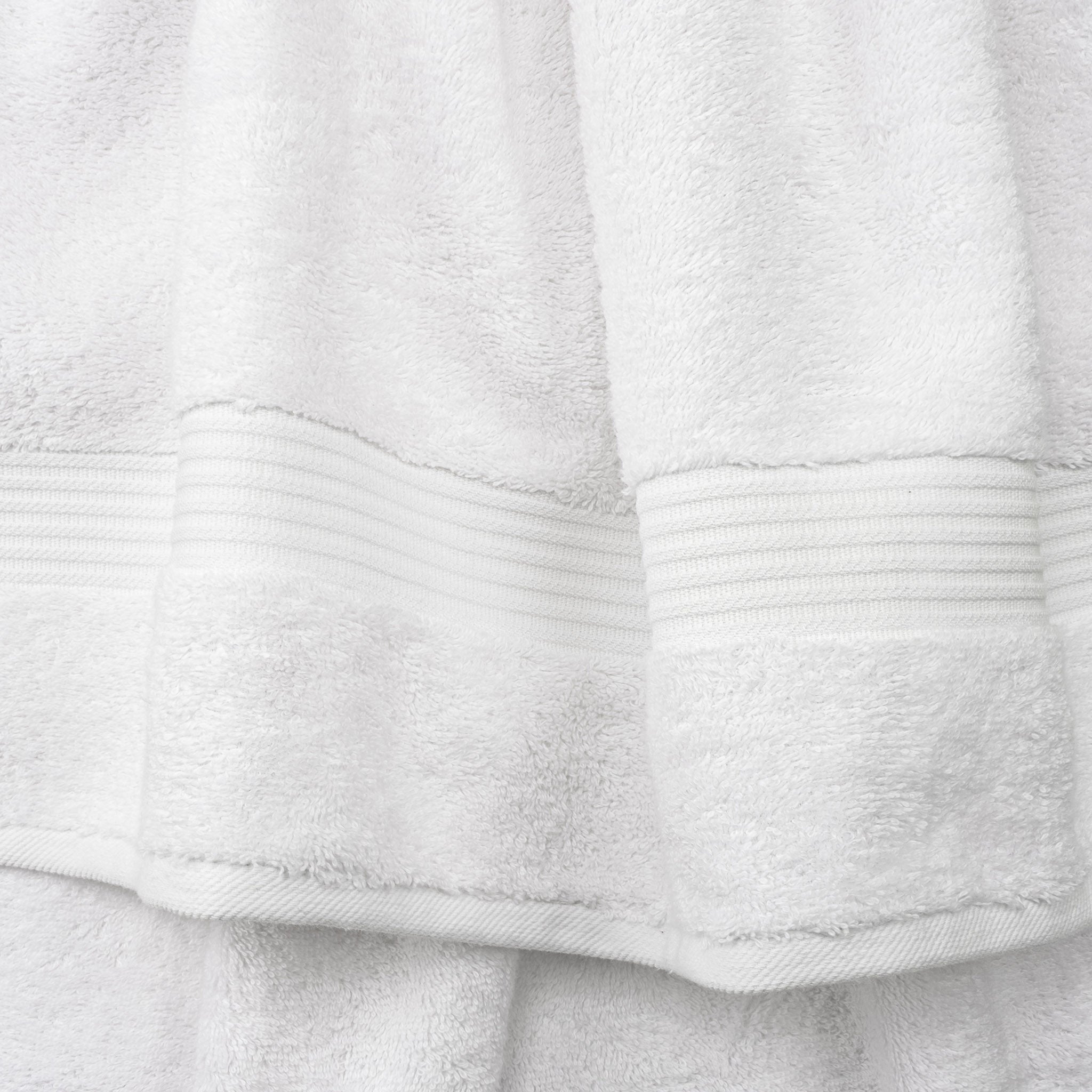 American Soft Linen Bekos 100% Cotton Turkish Towels, 4 Piece Hand Towel Set -white-03