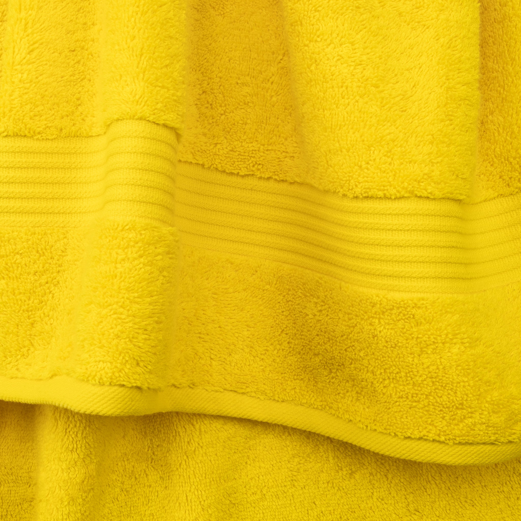 American Soft Linen Bekos 100% Cotton Turkish Towels, 4 Piece Washcloth Towel Set -yellow-04