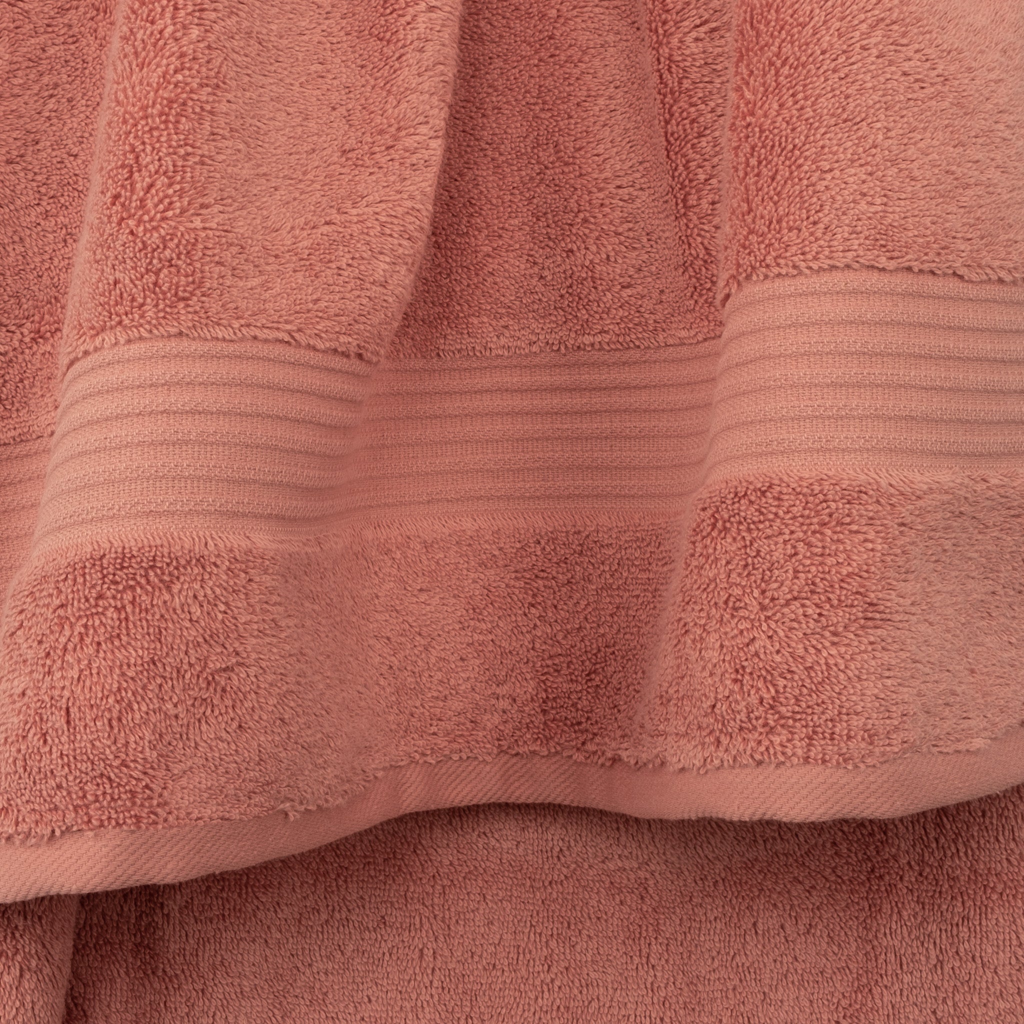 American Soft Linen Bekos 100% Cotton Turkish Towels 6 Piece Bath Towel Set -coral-03