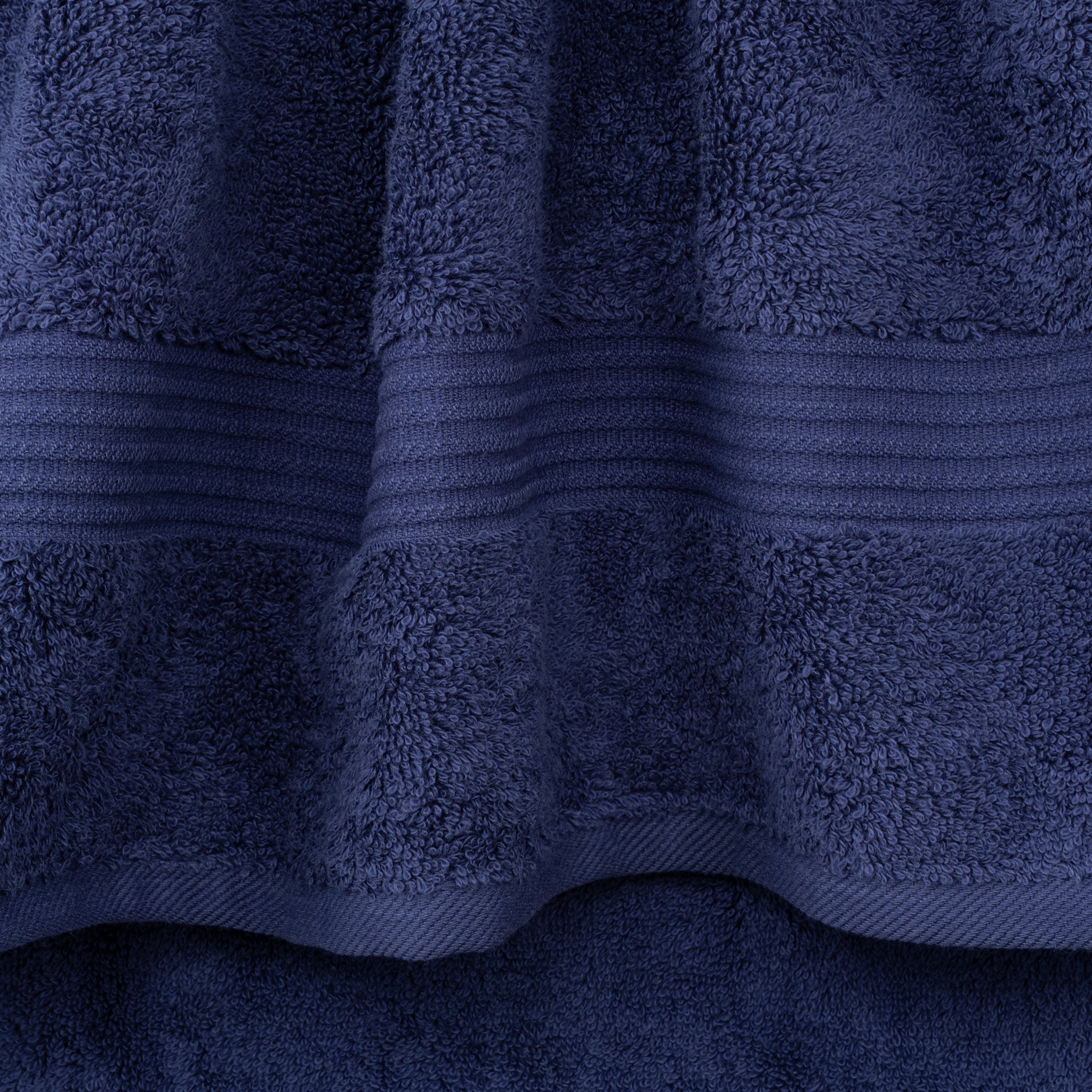 American Soft Linen Bekos 100% Cotton Turkish Towels 6 Piece Bath Towel Set -navy-blue-03