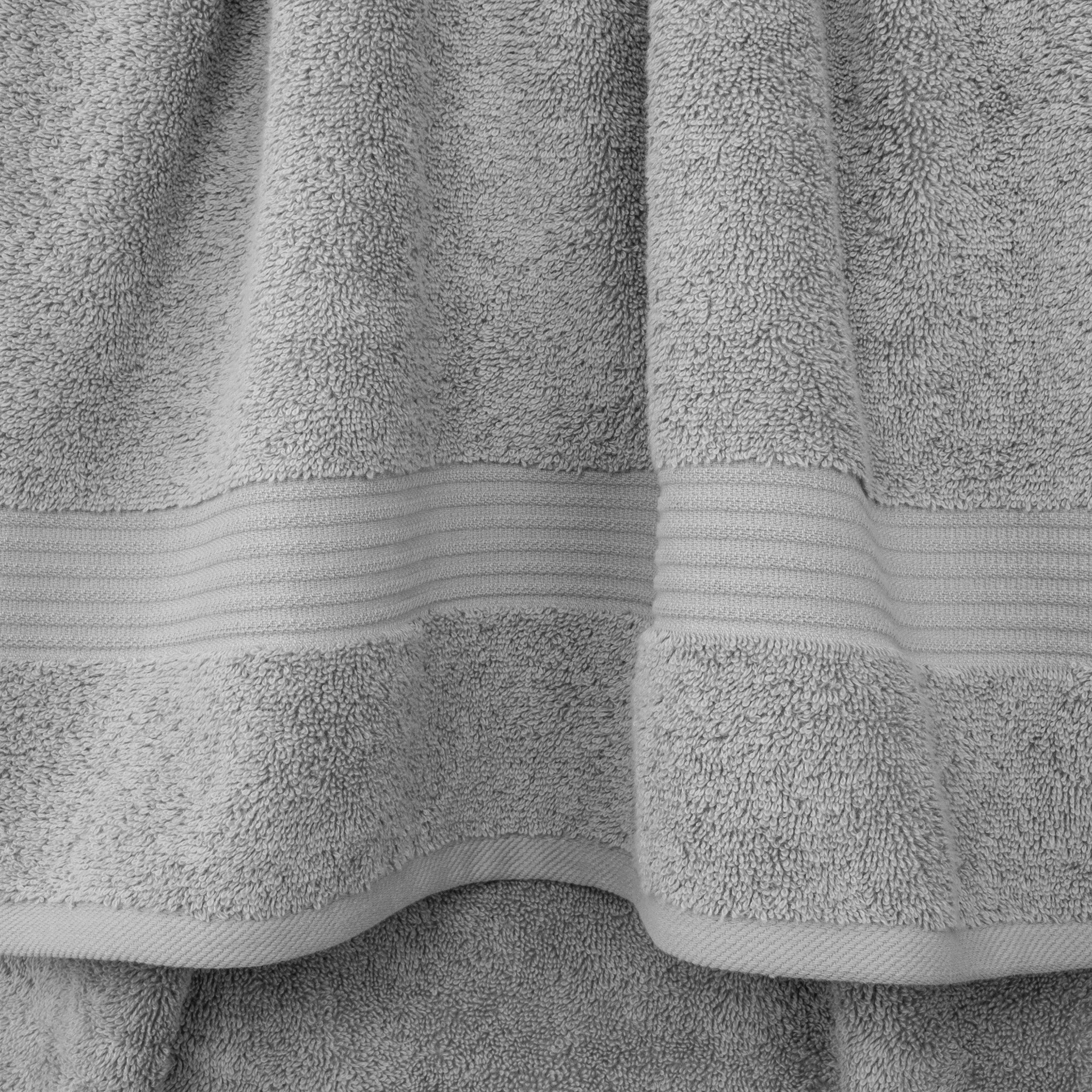 American Soft Linen Bekos 100% Cotton Turkish Towels 6 Piece Bath Towel Set -rockridge-gray-03