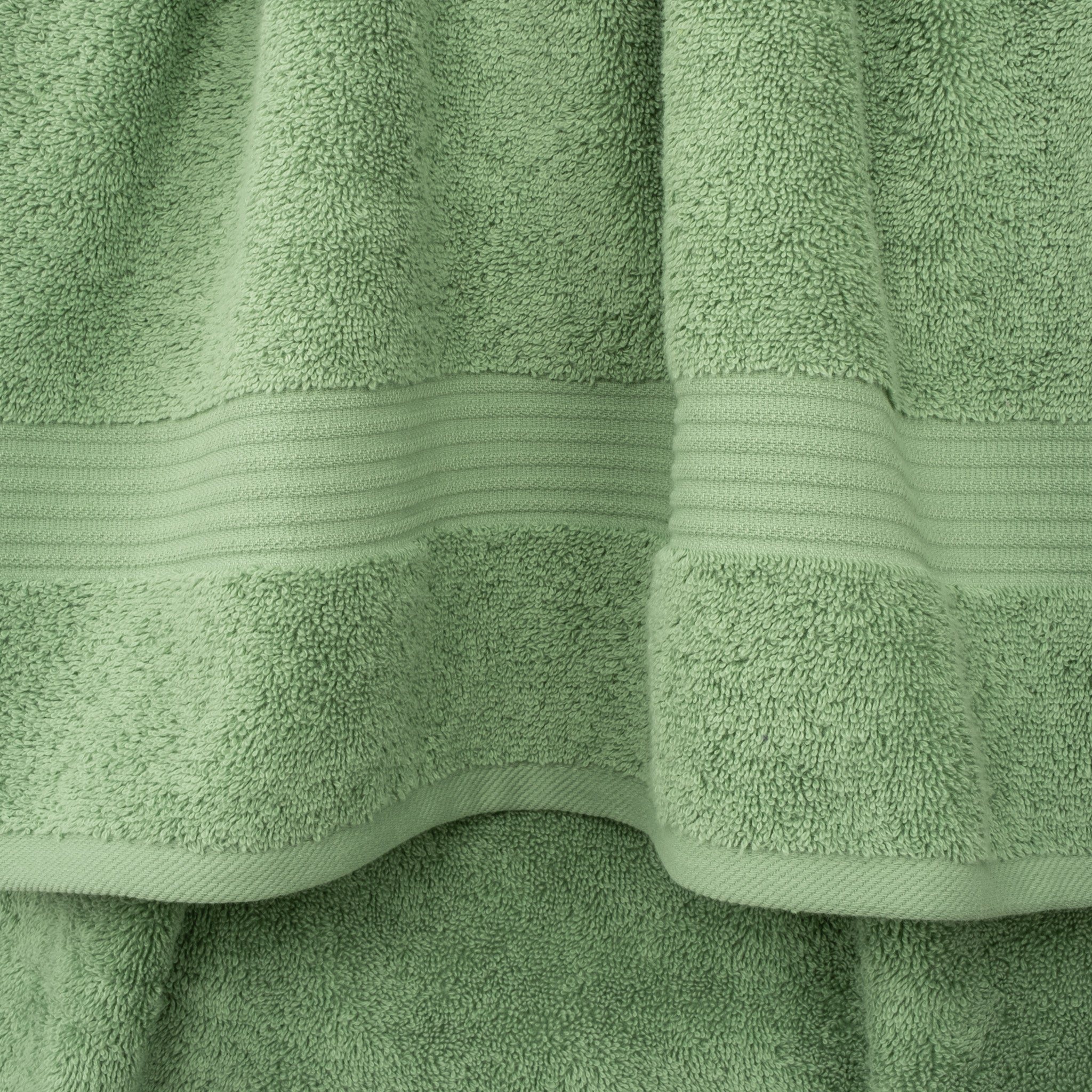 American Soft Linen Bekos 100% Cotton Turkish Towels 6 Piece Bath Towel Set -sage-green-03