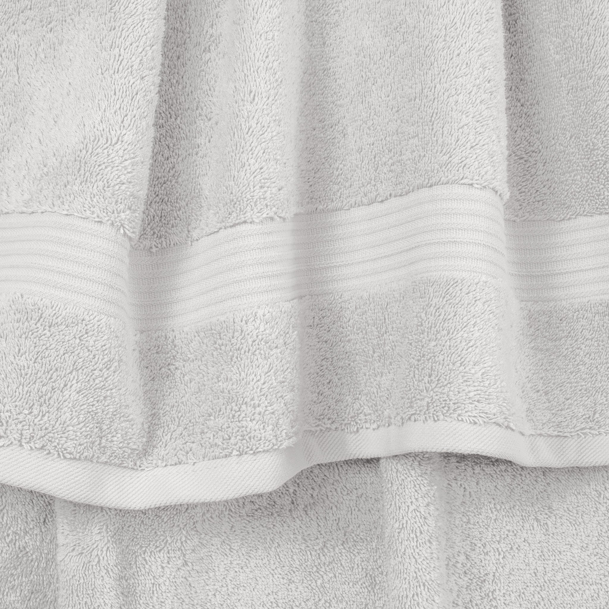 American Soft Linen Bekos 100% Cotton Turkish Towels 6 Piece Bath Towel Set -silver-gray-03