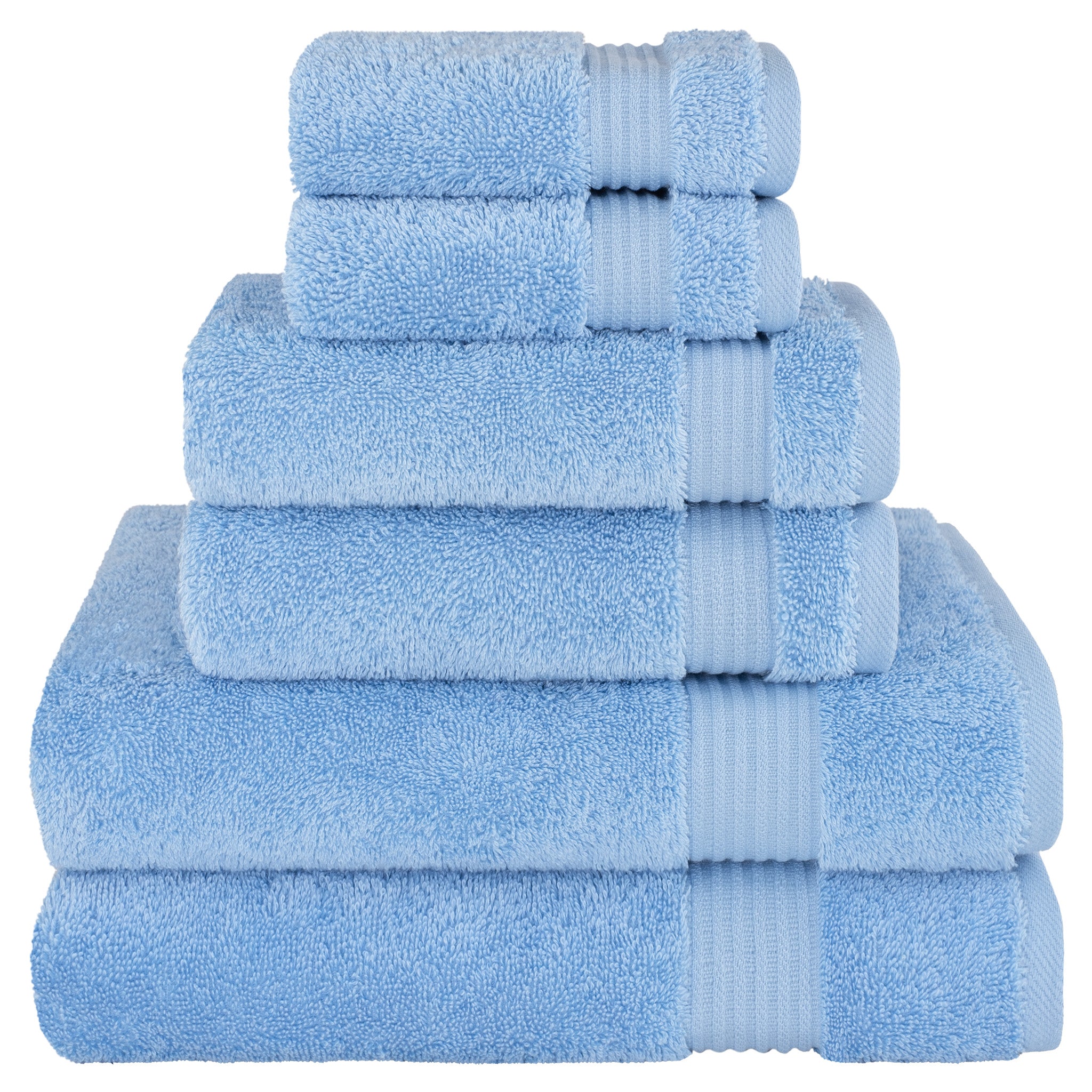 American Soft Linen Bekos 100% Cotton Turkish Towels 6 Piece Bath Towel Set -sky-blue-01
