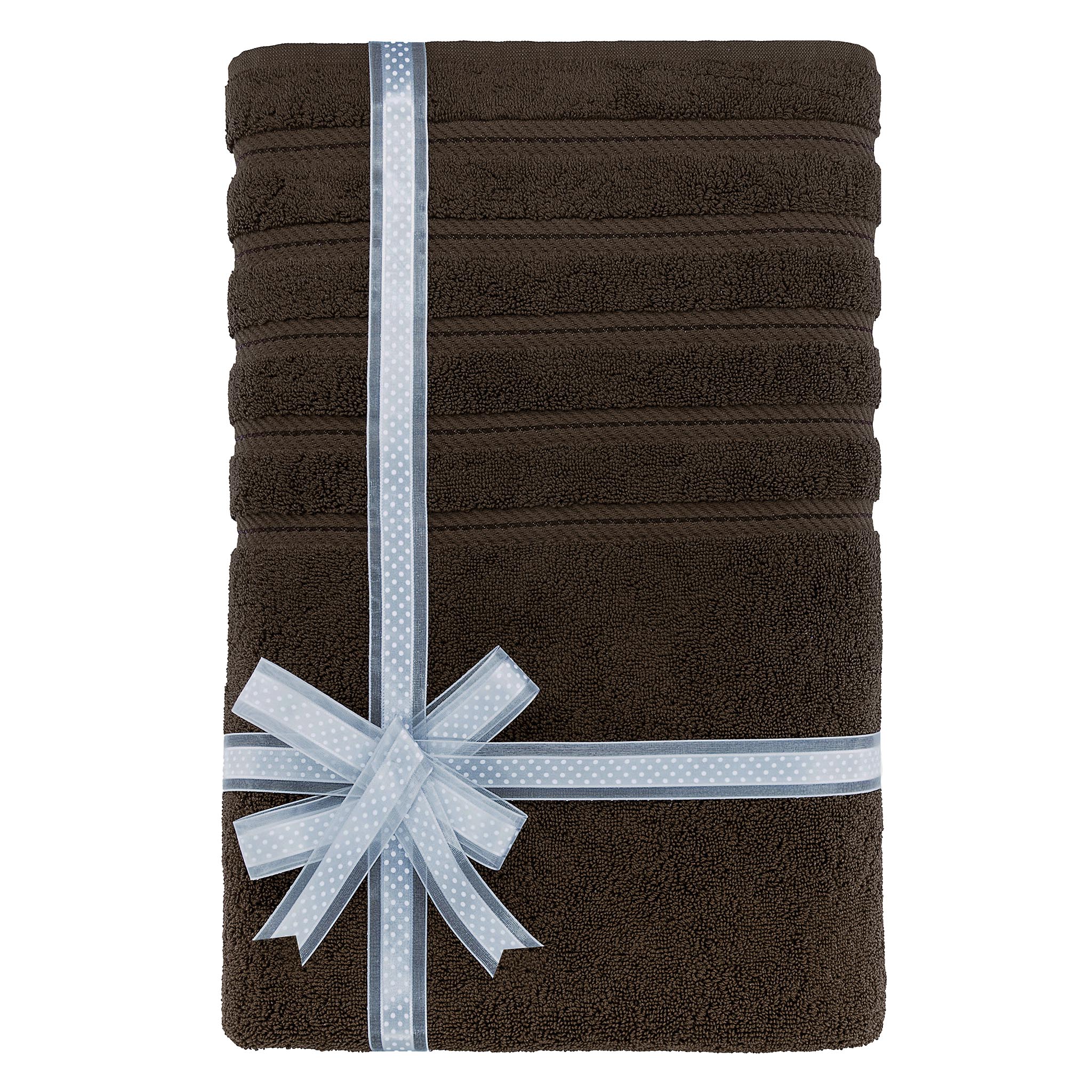 American Soft Linen 35x70 Inch 100% Turkish Cotton Jumbo Bath Sheet chocolate-brown-3
