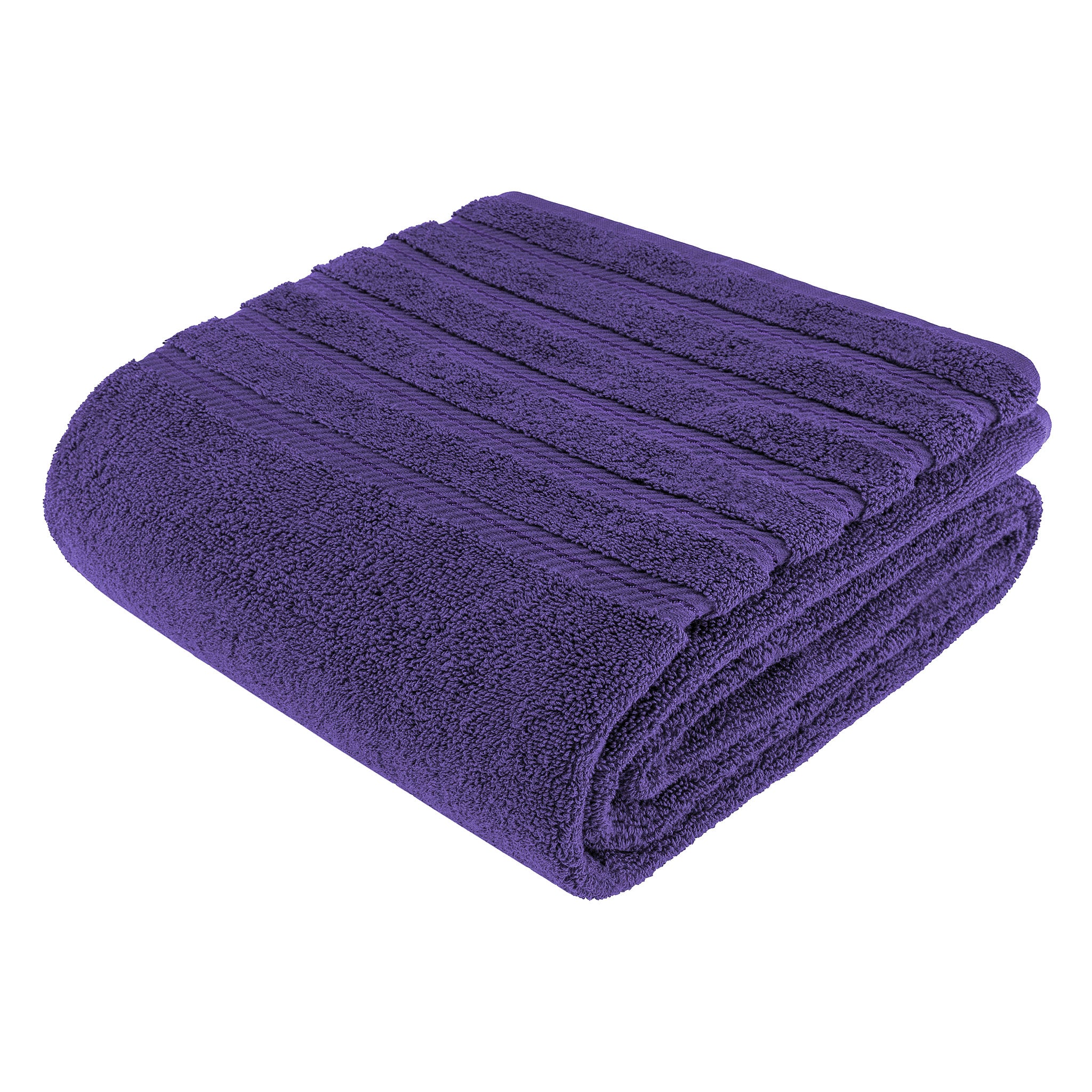 American Soft Linen 35x70 Inch 100% Turkish Cotton Jumbo Bath Sheet purple-7