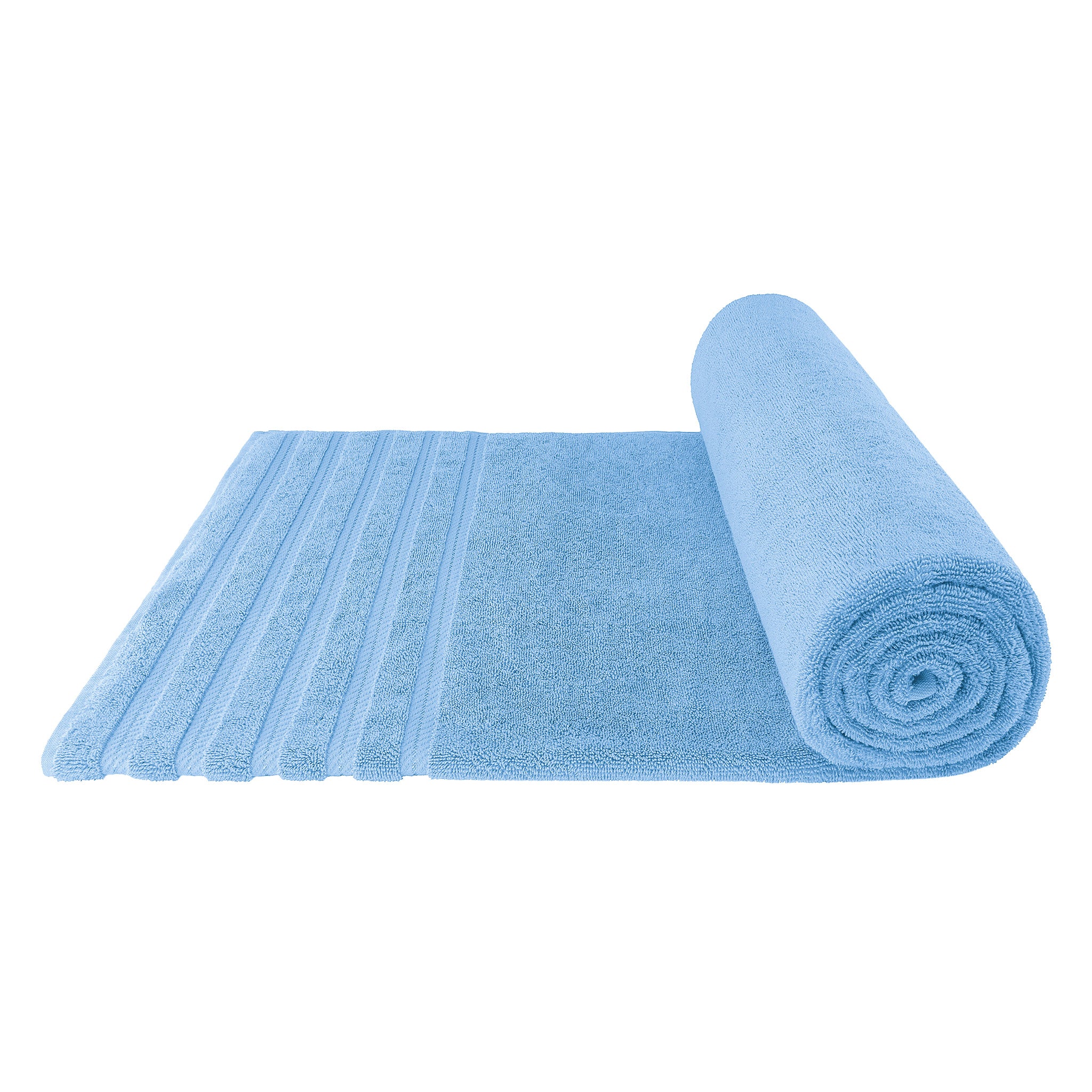 American Soft Linen 35x70 Inch 100% Turkish Cotton Jumbo Bath Sheet sky-blue-6