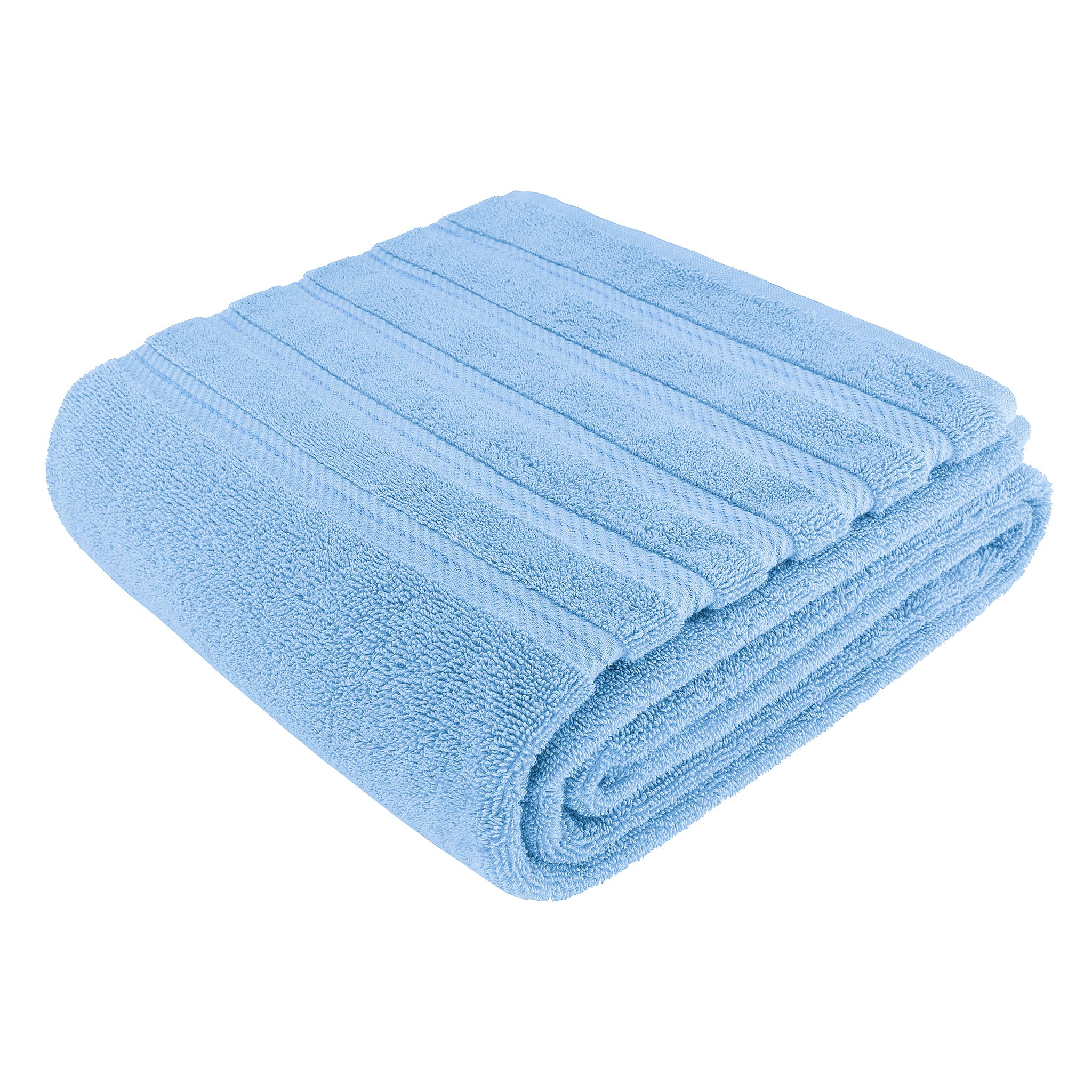 American Soft Linen 35x70 Inch 100% Turkish Cotton Jumbo Bath Sheet sky-blue-7