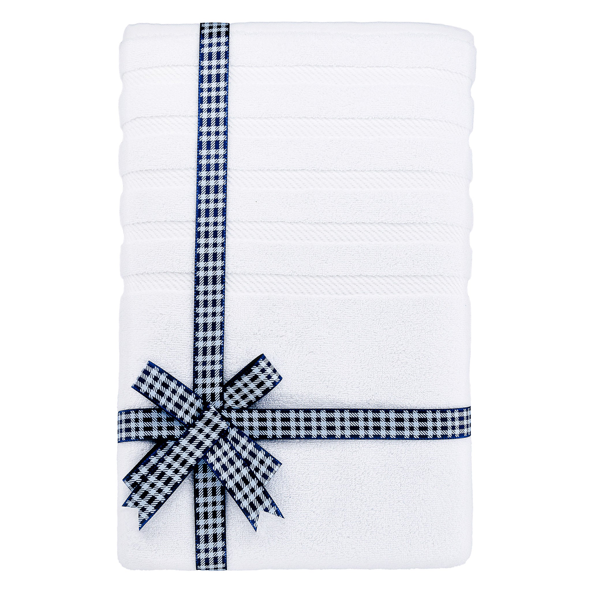 American Soft Linen 35x70 Inch 100% Turkish Cotton Jumbo Bath Sheet white-3