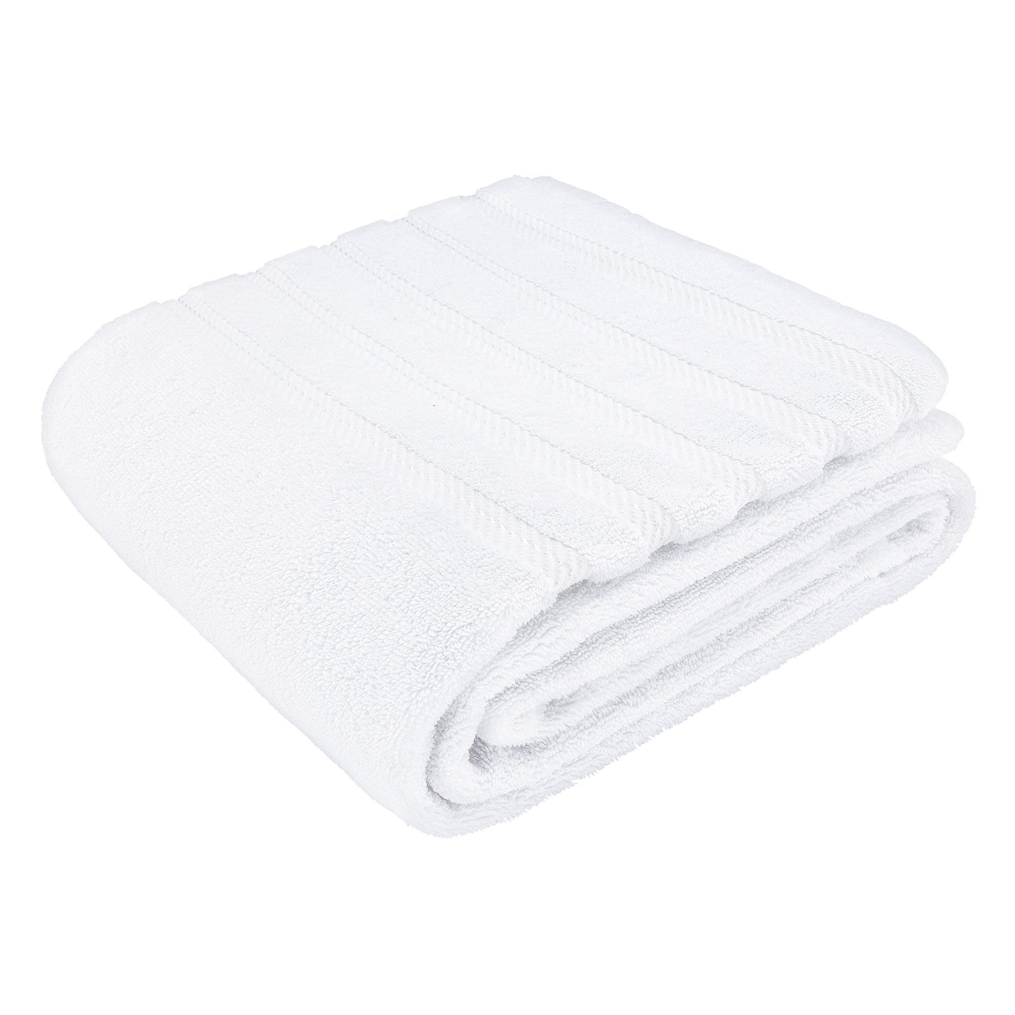 American Soft Linen 35x70 Inch 100% Turkish Cotton Jumbo Bath Sheet white-7